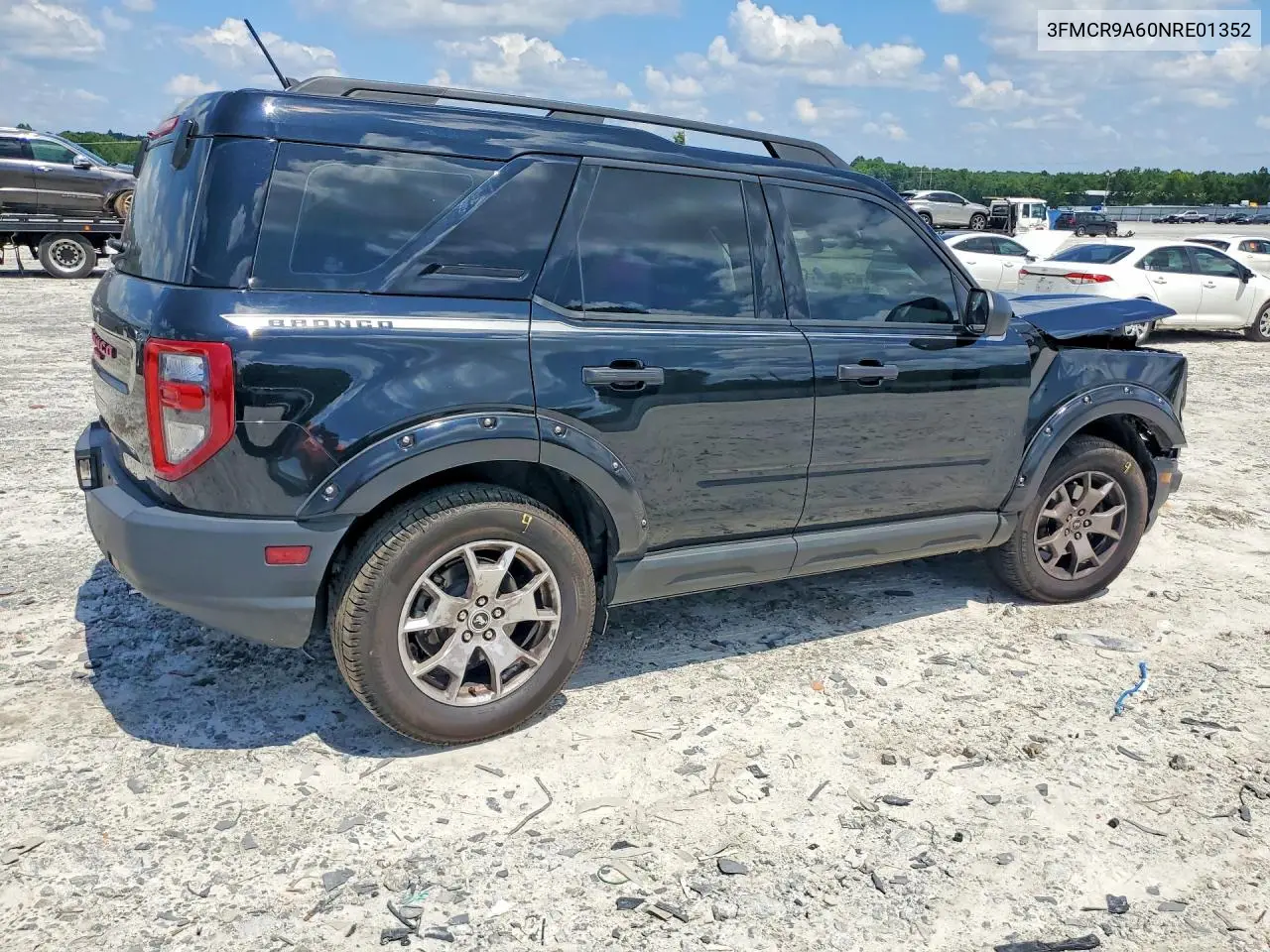 2022 Ford Bronco Sport VIN: 3FMCR9A60NRE01352 Lot: 61538776