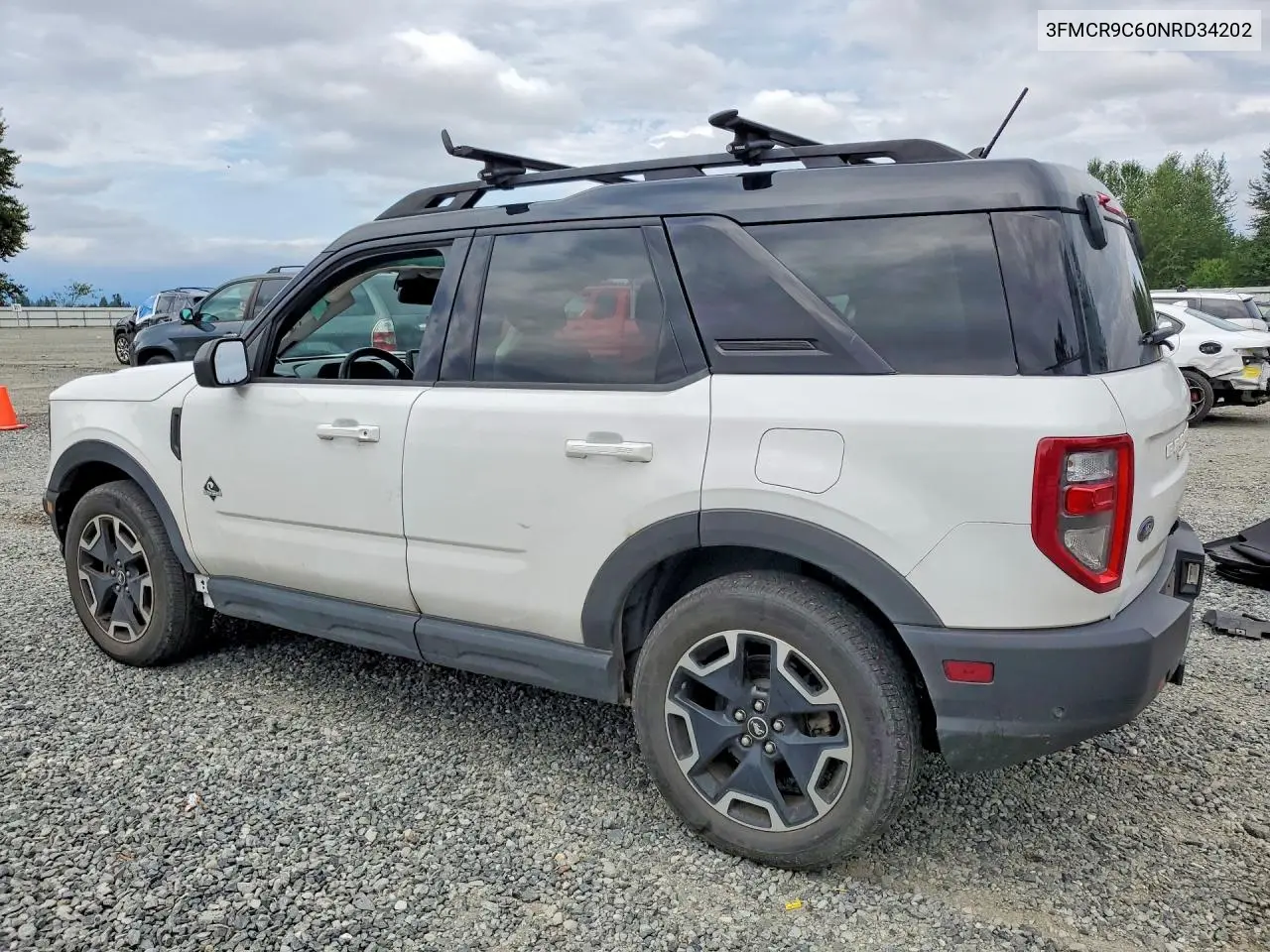 2022 Ford Bronco Sport Outer Banks VIN: 3FMCR9C60NRD34202 Lot: 61606236