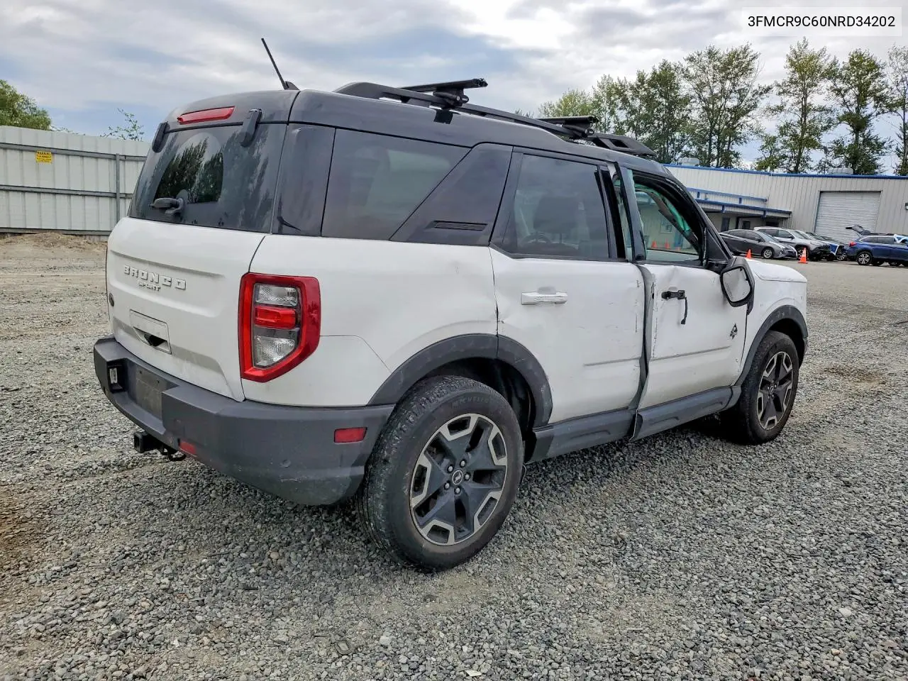 2022 Ford Bronco Sport Outer Banks VIN: 3FMCR9C60NRD34202 Lot: 61606236