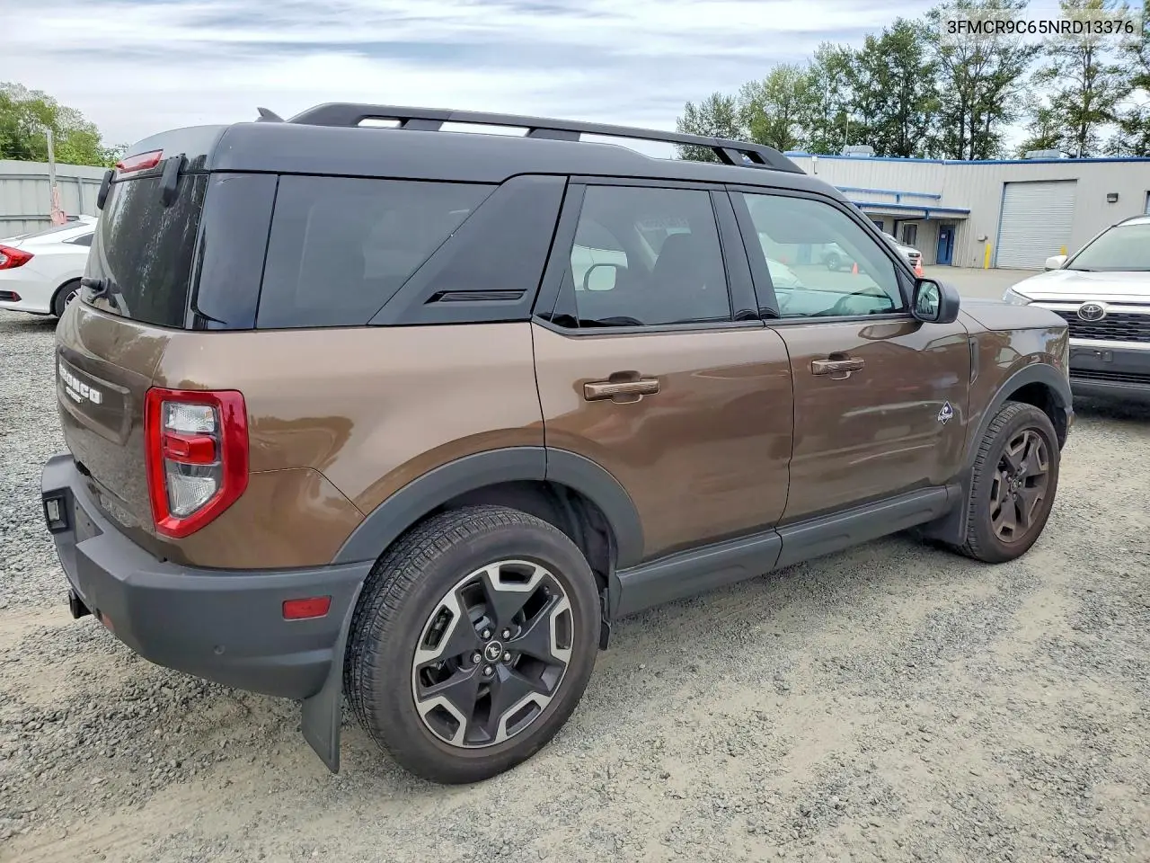 2022 Ford Bronco Sport Outer Banks VIN: 3FMCR9C65NRD13376 Lot: 61621556