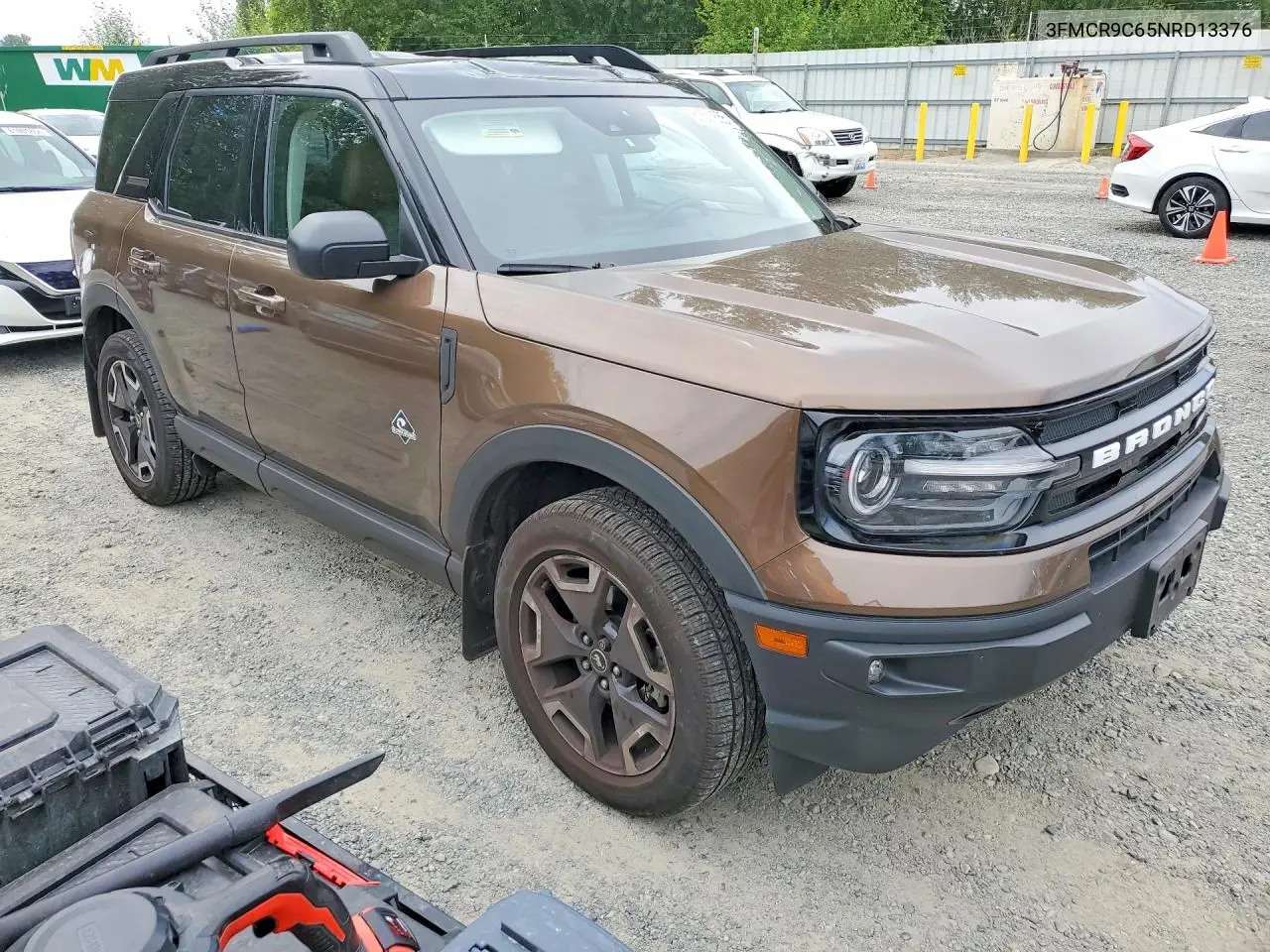 2022 Ford Bronco Sport Outer Banks VIN: 3FMCR9C65NRD13376 Lot: 61621556