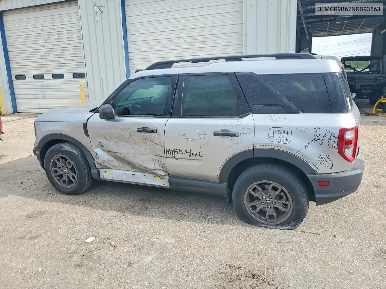 2022 Ford Bronco Sport Big Bend VIN: 3FMCR9B67NRD93863 Lot: 61822876