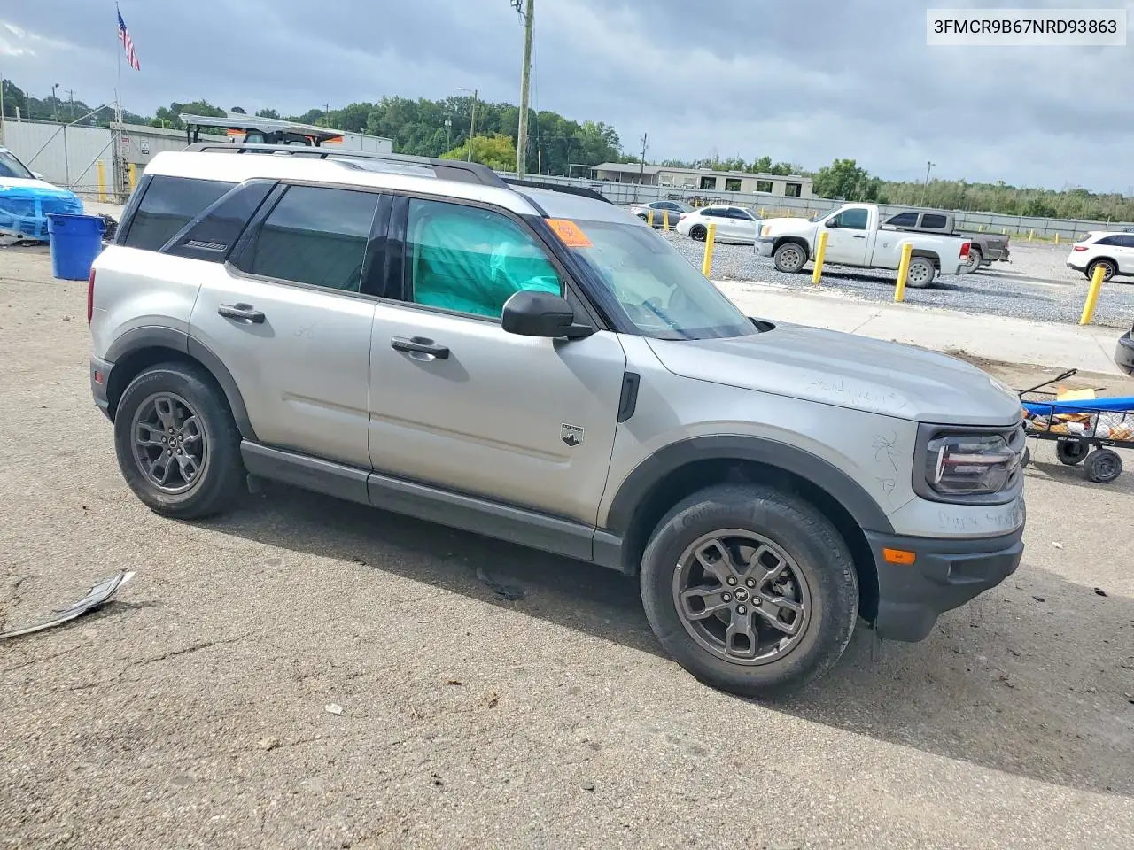 2022 Ford Bronco Sport Big Bend VIN: 3FMCR9B67NRD93863 Lot: 61822876