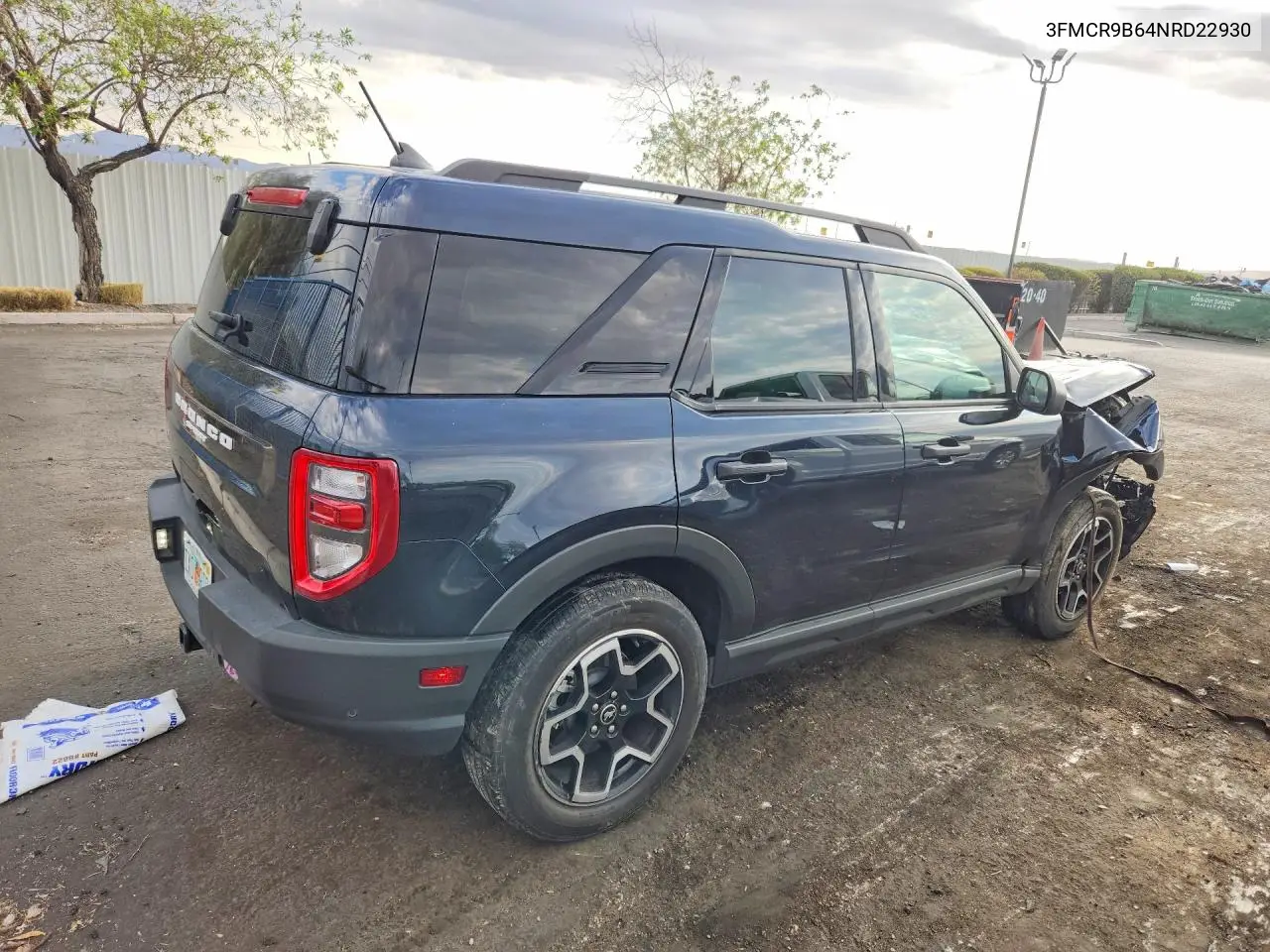 2022 Ford Bronco Sport Big Bend VIN: 3FMCR9B64NRD22930 Lot: 62215556
