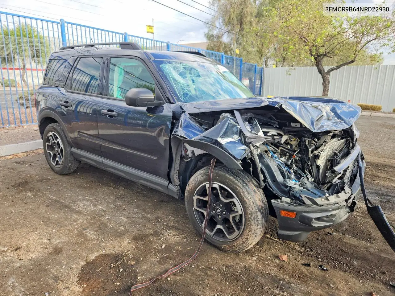 2022 Ford Bronco Sport Big Bend VIN: 3FMCR9B64NRD22930 Lot: 62215556
