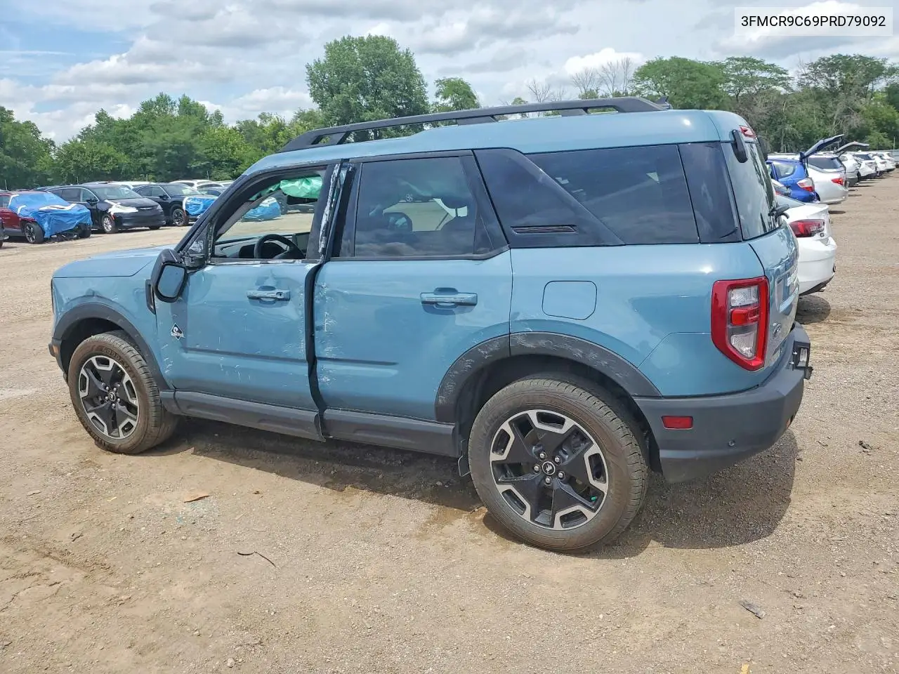 2023 Ford Bronco Sport Outer Banks VIN: 3FMCR9C69PRD79092 Lot: 59329246