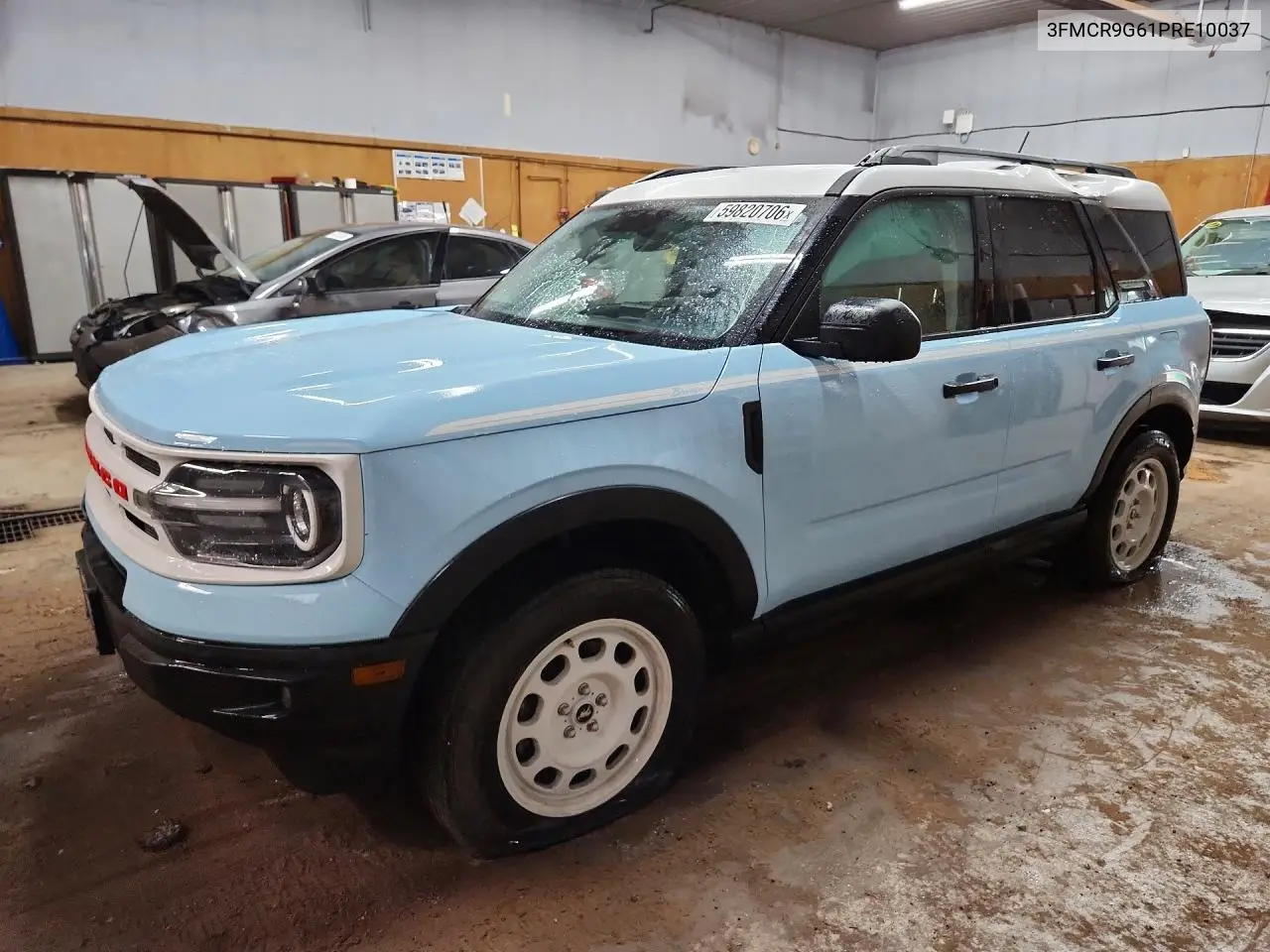 2023 Ford Bronco Sport Heritage VIN: 3FMCR9G61PRE10037 Lot: 59820706