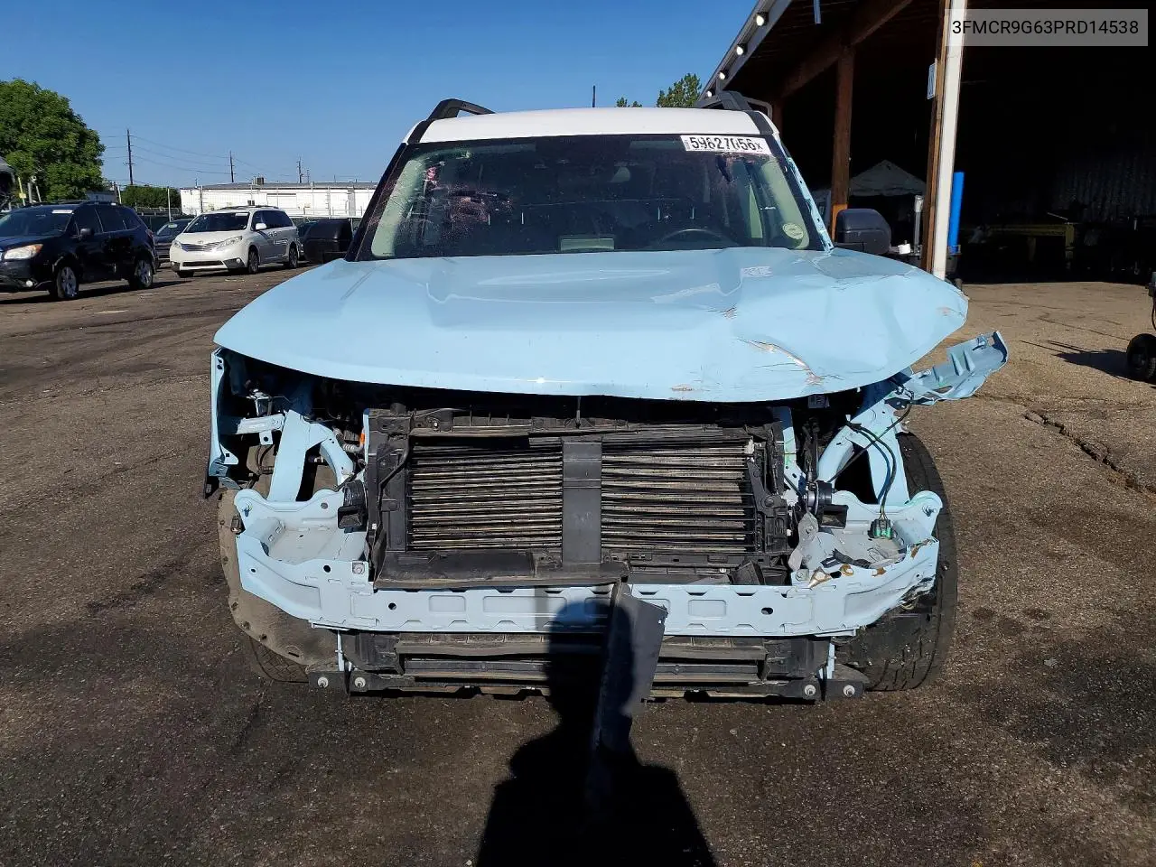 2023 Ford Bronco Sport Heritage VIN: 3FMCR9G63PRD14538 Lot: 59827056
