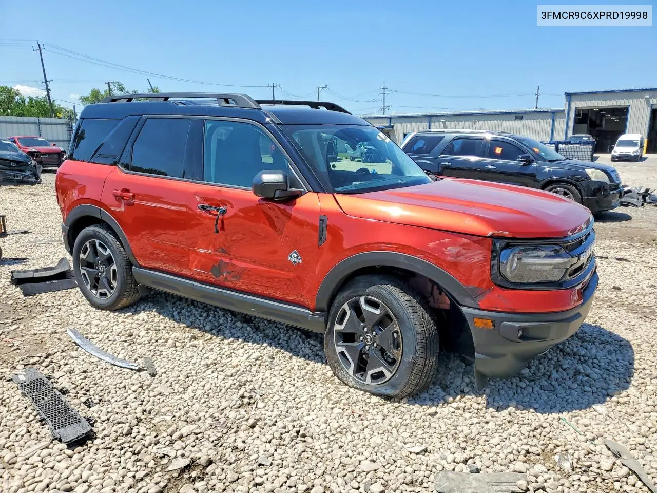 2023 Ford Bronco Sport Outer Banks VIN: 3FMCR9C6XPRD19998 Lot: 59858546