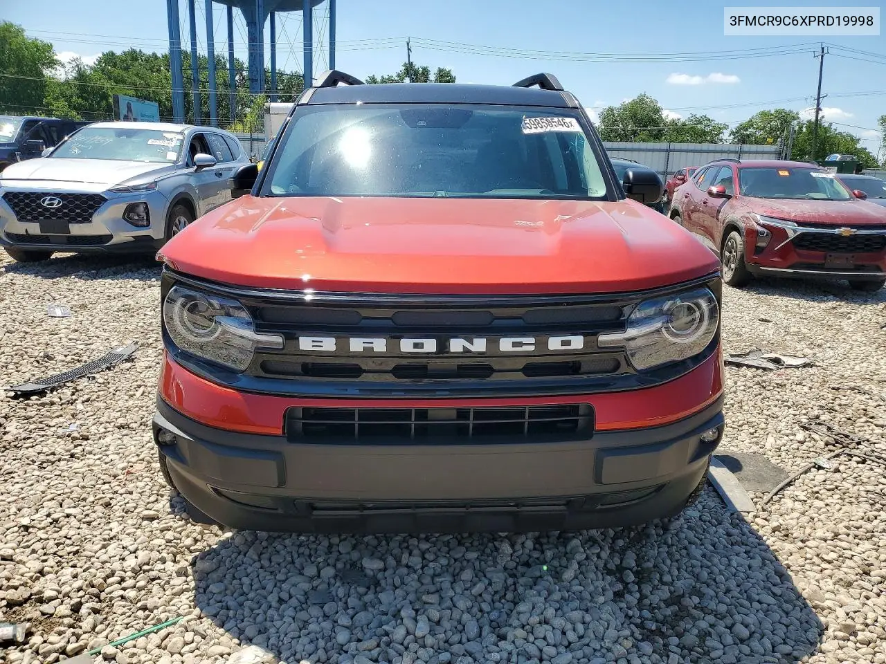 2023 Ford Bronco Sport Outer Banks VIN: 3FMCR9C6XPRD19998 Lot: 59858546