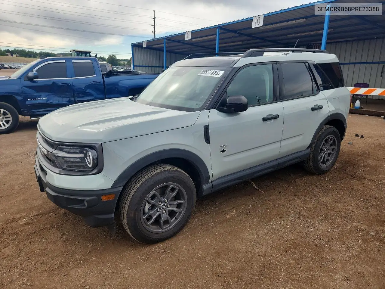 2023 Ford Bronco Sport Big Bend VIN: 3FMCR9B68PRE23388 Lot: 59931616