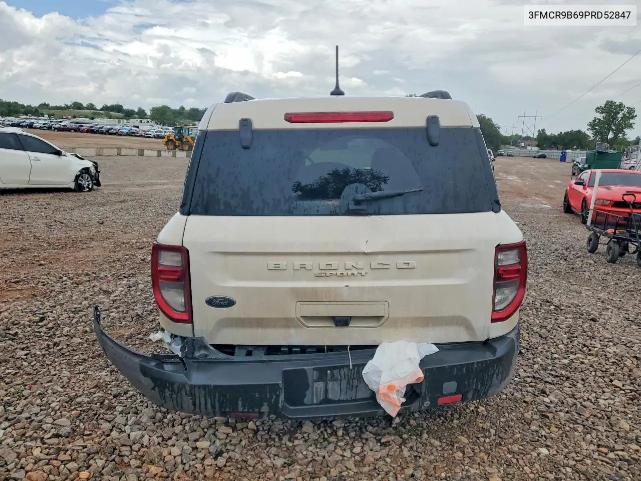 2023 Ford Bronco Sport Big Bend VIN: 3FMCR9B69PRD52847 Lot: 60877866