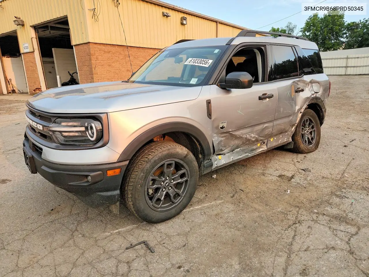 2023 Ford Bronco Sport Big Bend VIN: 3FMCR9B68PRD50345 Lot: 61033056