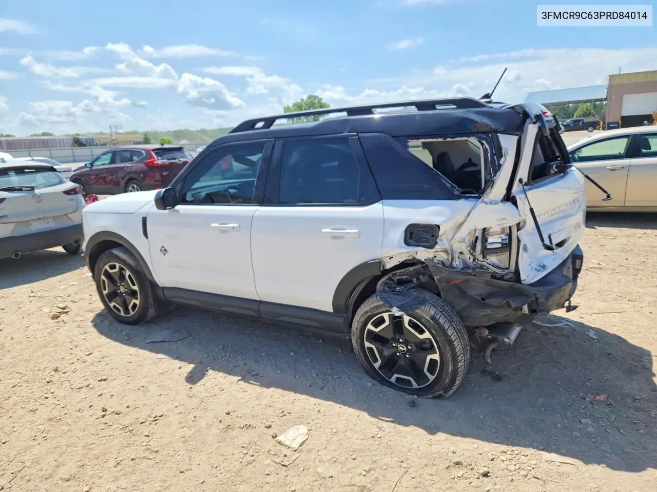 2023 Ford Bronco Sport Outer Banks VIN: 3FMCR9C63PRD84014 Lot: 61407056