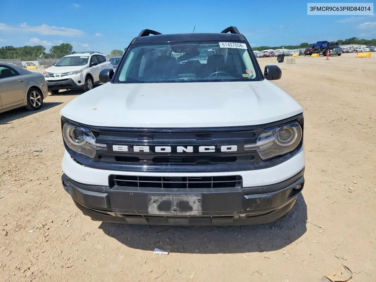 2023 Ford Bronco Sport Outer Banks VIN: 3FMCR9C63PRD84014 Lot: 61407056