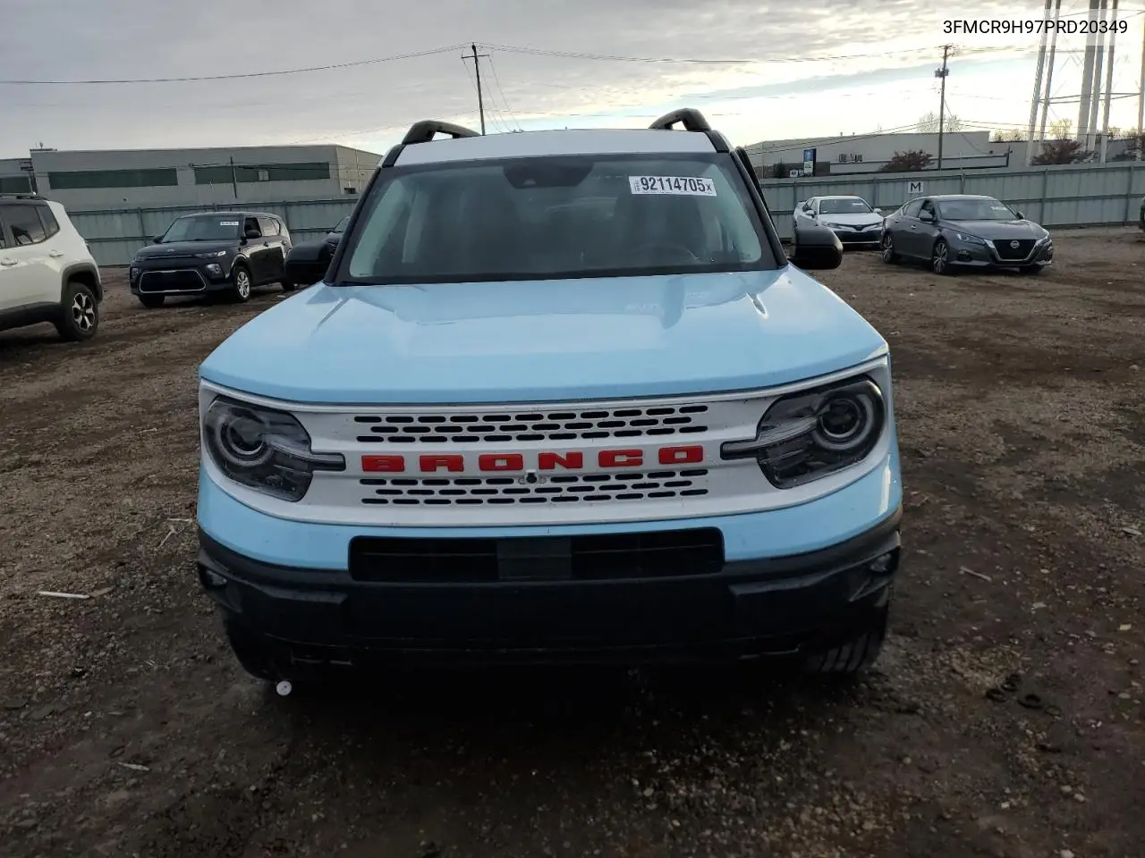 3FMCR9H97PRD20349 2023 Ford Bronco Sport Heritage Limited