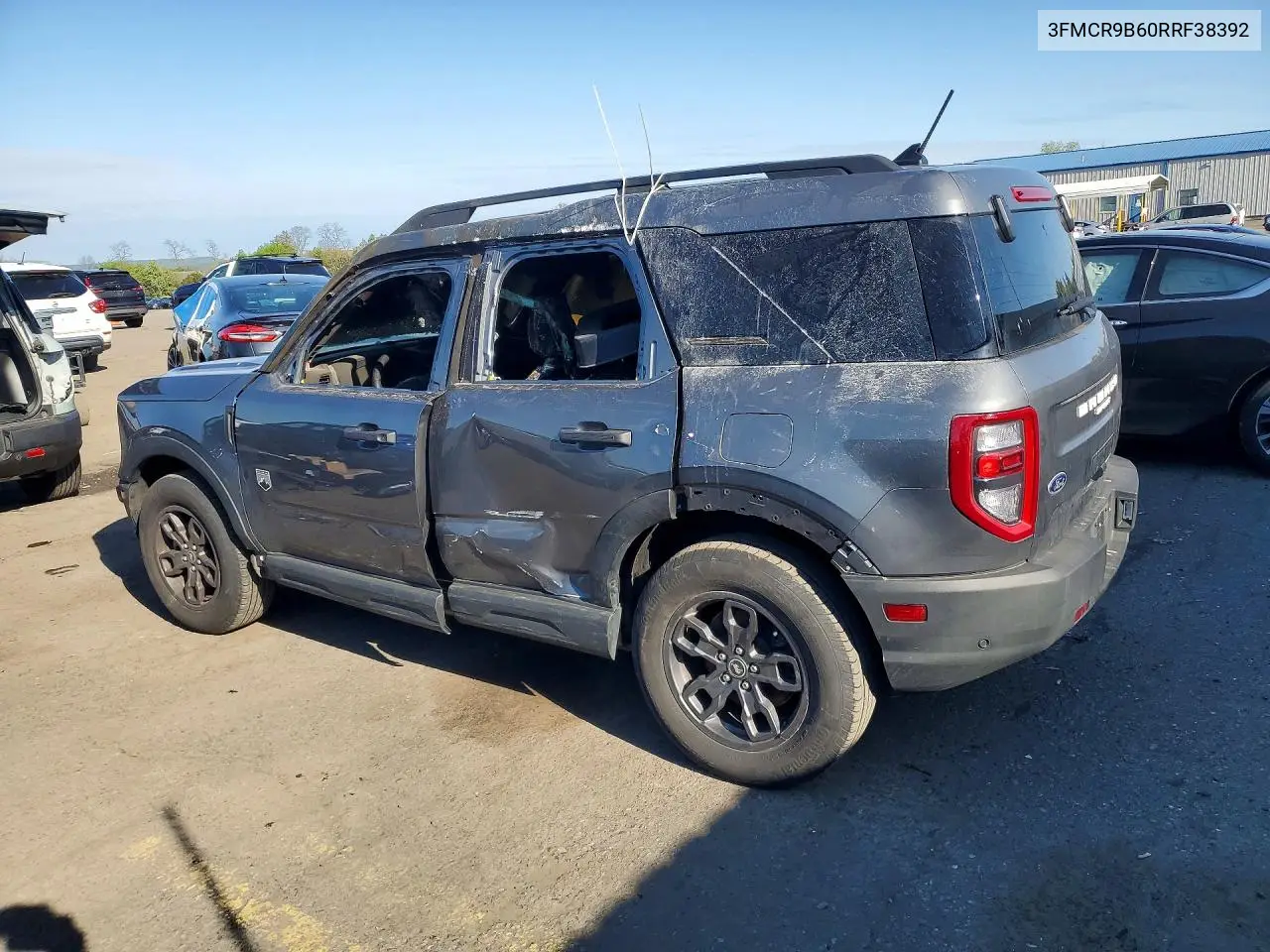 2024 Ford Bronco Sport Big Bend VIN: 3FMCR9B60RRF38392 Lot: 52130996
