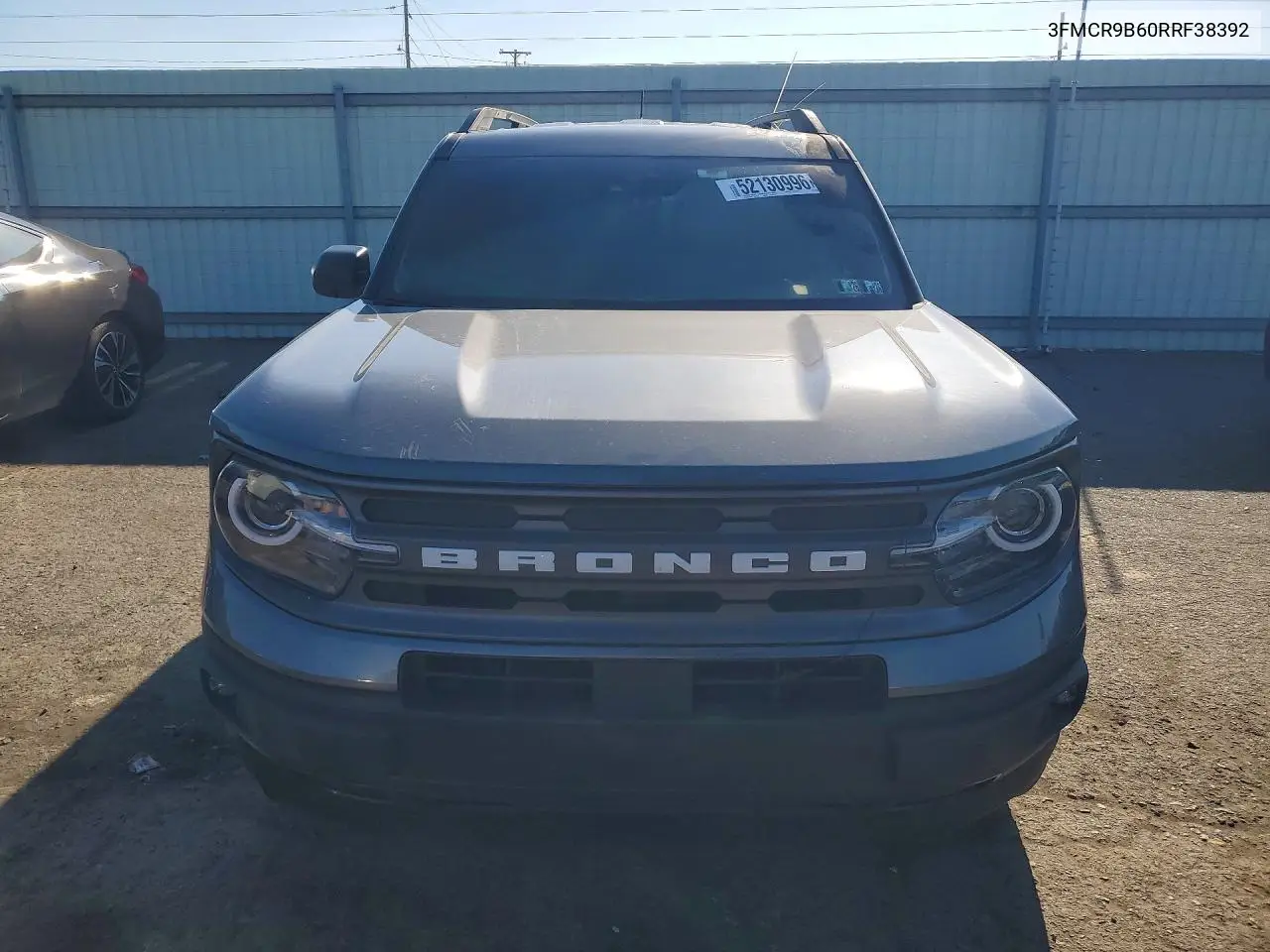 2024 Ford Bronco Sport Big Bend VIN: 3FMCR9B60RRF38392 Lot: 52130996