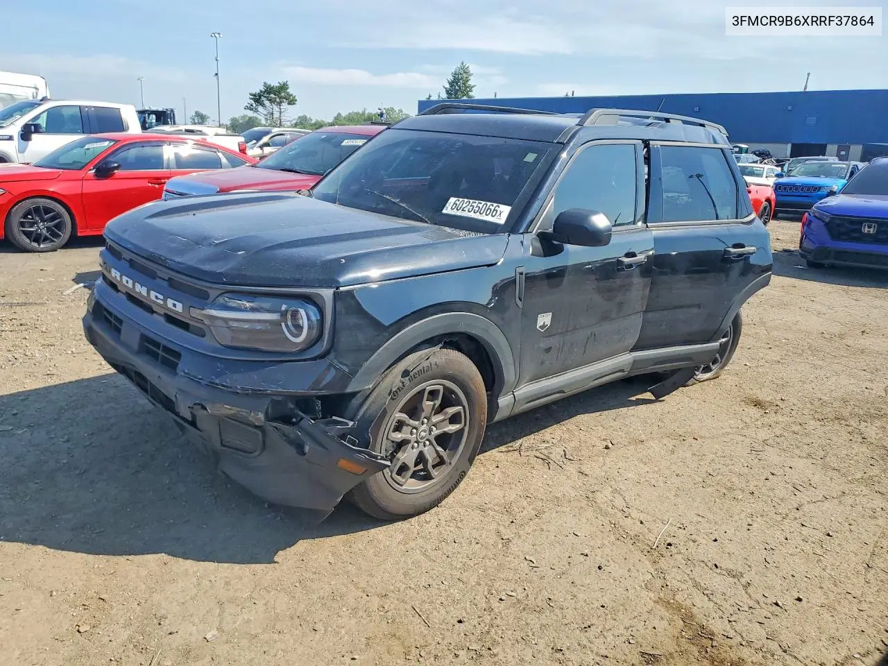 2024 Ford Bronco Sport Big Bend VIN: 3FMCR9B6XRRF37864 Lot: 60255066