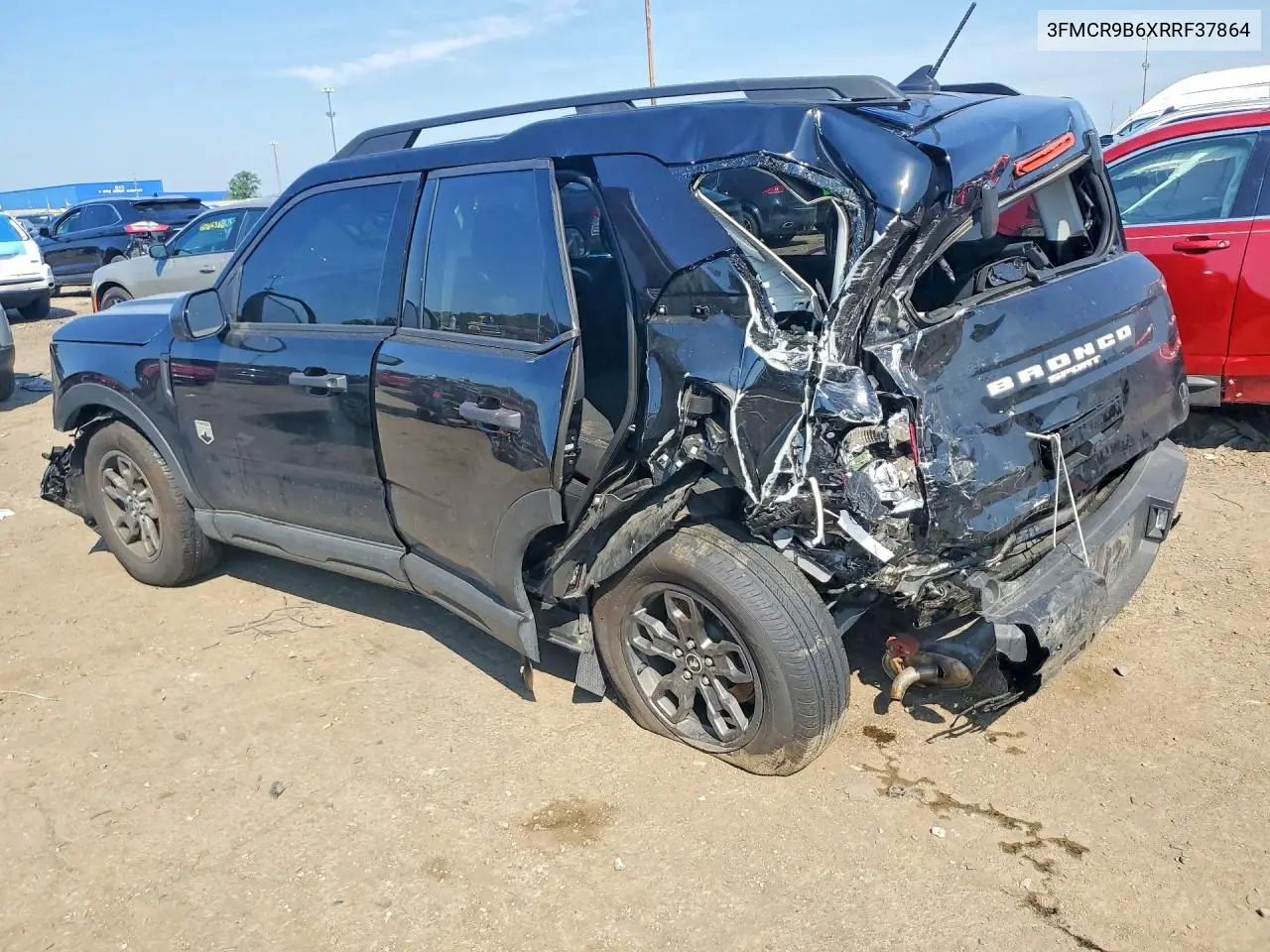 2024 Ford Bronco Sport Big Bend VIN: 3FMCR9B6XRRF37864 Lot: 60255066