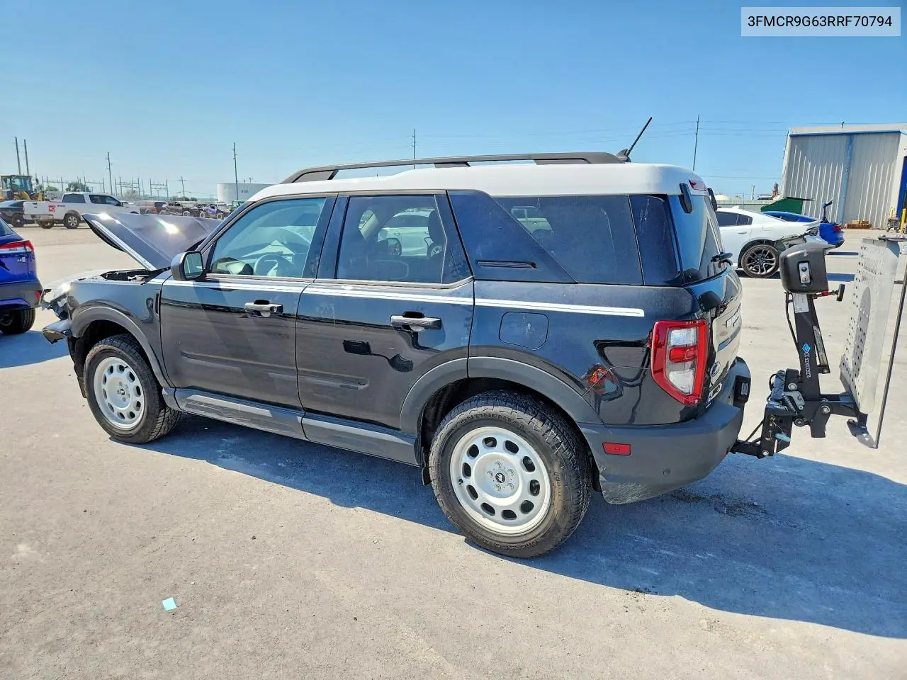 2024 Ford Bronco Sport Heritage VIN: 3FMCR9G63RRF70794 Lot: 60314116
