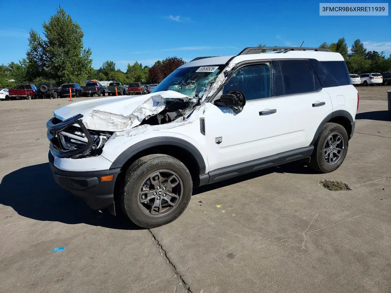 2024 Ford Bronco Sport Big Bend VIN: 3FMCR9B6XRRE11939 Lot: 60658526