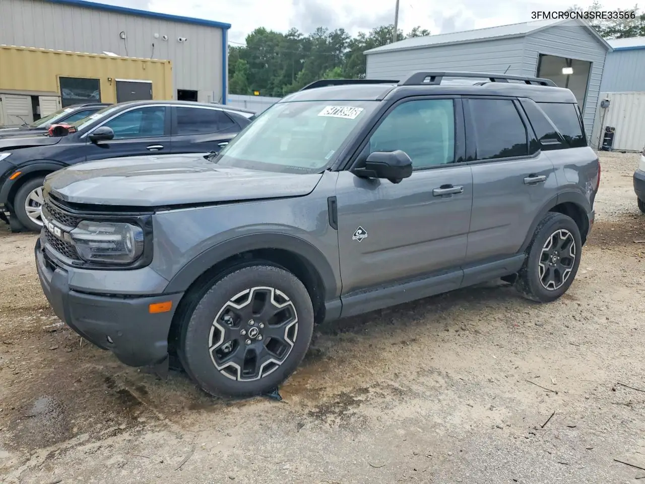 2025 Ford Bronco Sport Outer Banks VIN: 3FMCR9CN3SRE33566 Lot: 54713946
