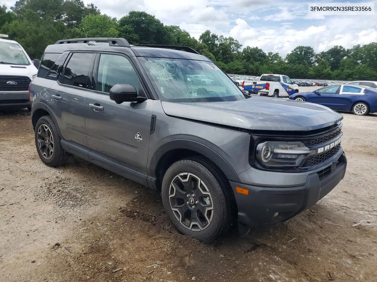 2025 Ford Bronco Sport Outer Banks VIN: 3FMCR9CN3SRE33566 Lot: 54713946