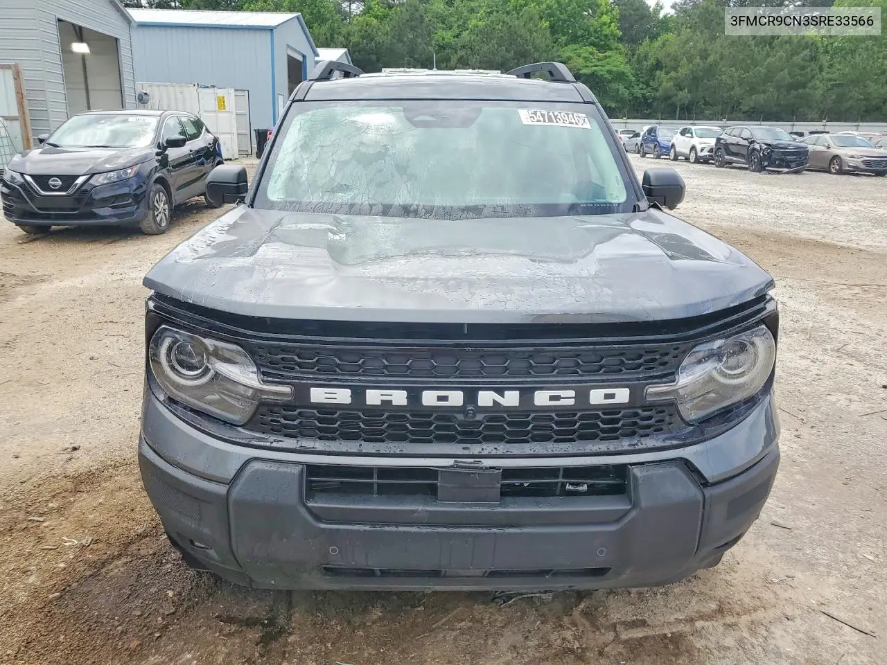 2025 Ford Bronco Sport Outer Banks VIN: 3FMCR9CN3SRE33566 Lot: 54713946