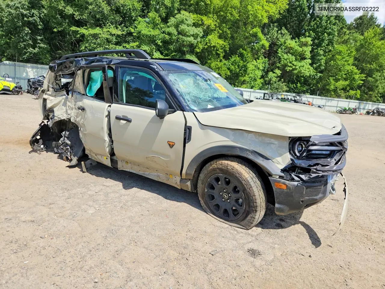 2025 Ford Bronco Sport Badlands VIN: 3FMCR9DA5SRF02222 Lot: 56713796
