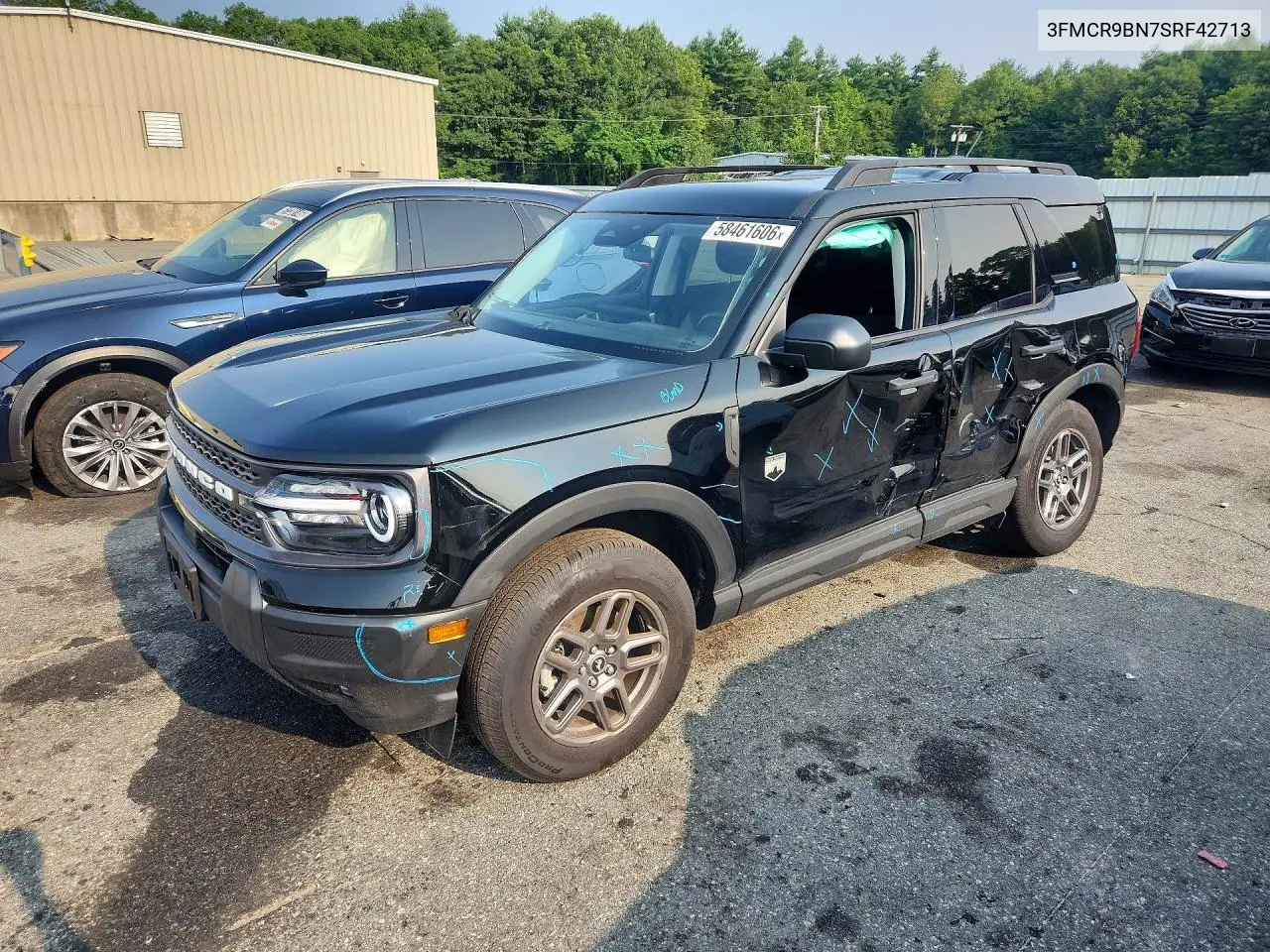 2025 Ford Bronco Sport Big Bend VIN: 3FMCR9BN7SRF42713 Lot: 58461606