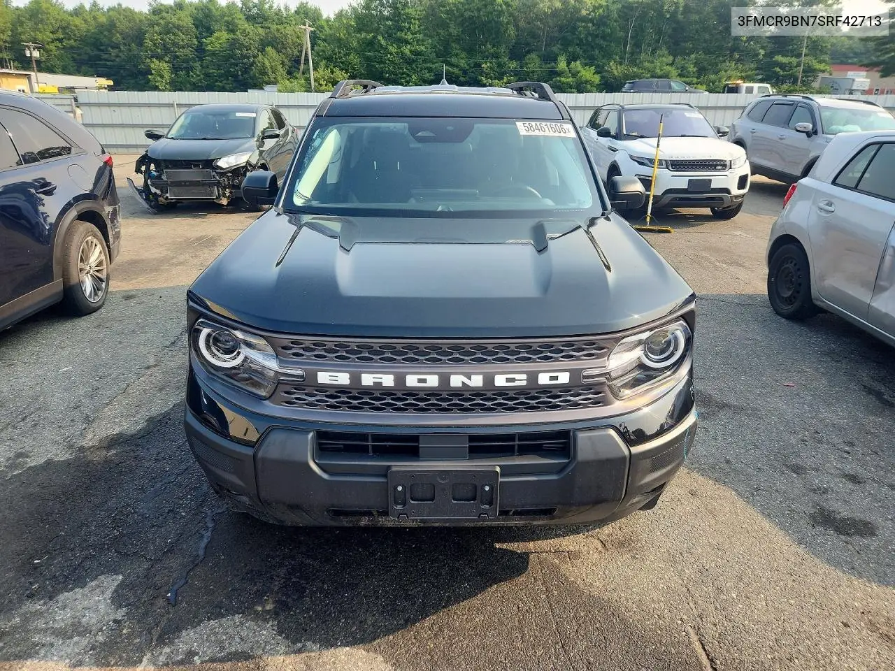 2025 Ford Bronco Sport Big Bend VIN: 3FMCR9BN7SRF42713 Lot: 58461606