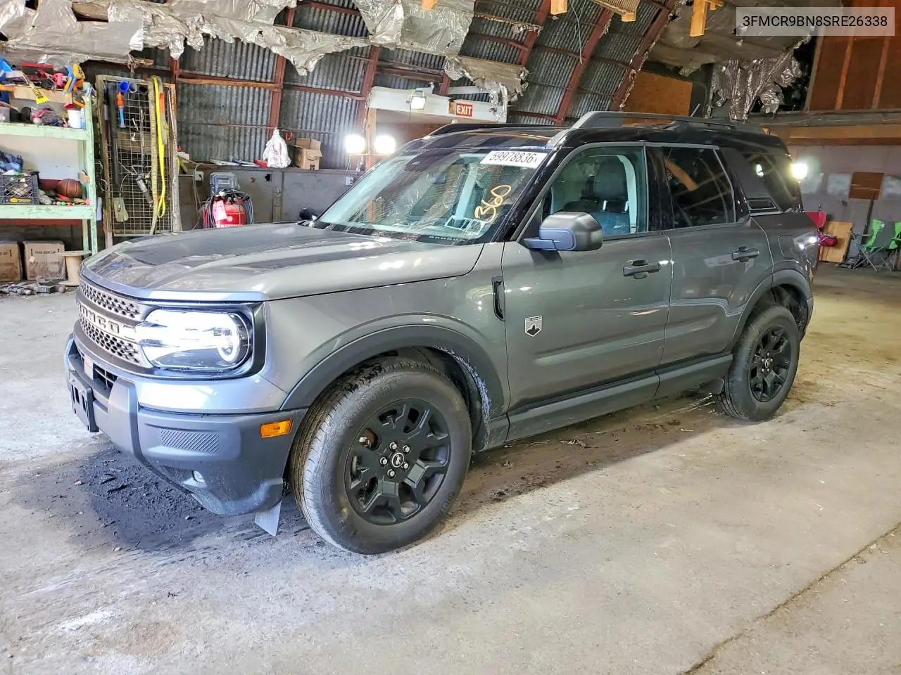 2025 Ford Bronco Sport Big Bend VIN: 3FMCR9BN8SRE26338 Lot: 59978836