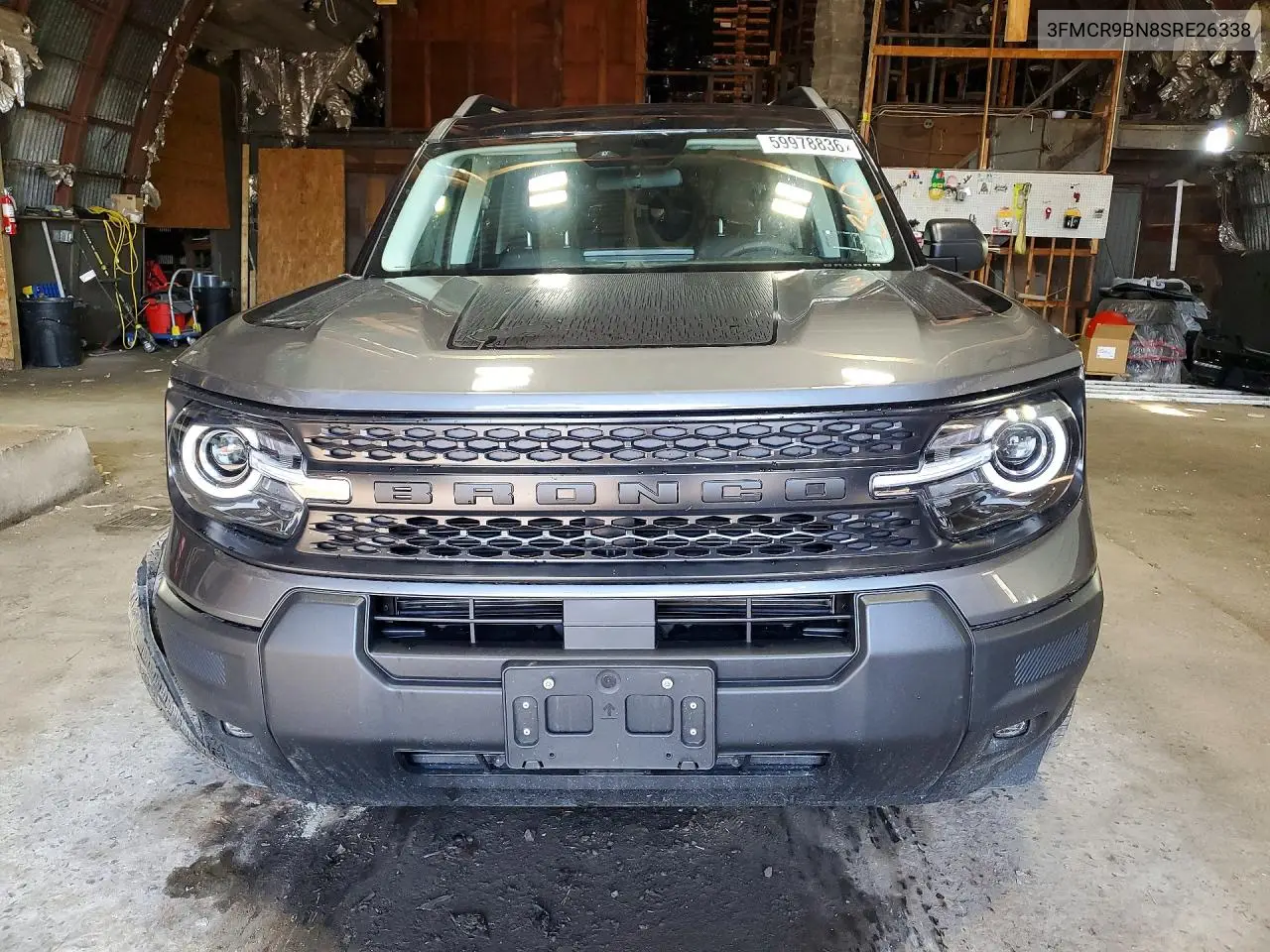2025 Ford Bronco Sport Big Bend VIN: 3FMCR9BN8SRE26338 Lot: 59978836