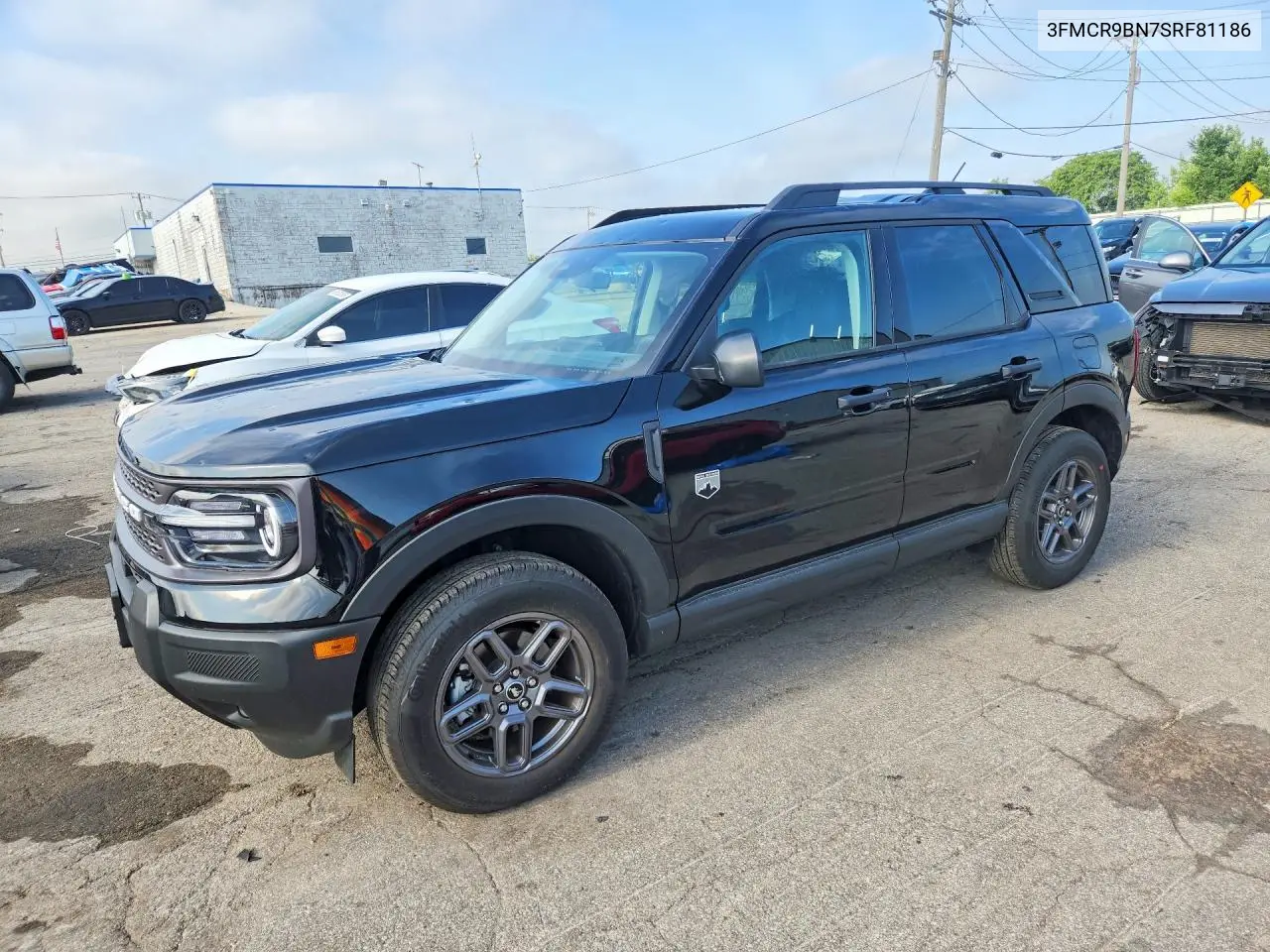 2025 Ford Bronco Sport Big Bend VIN: 3FMCR9BN7SRF81186 Lot: 60078516