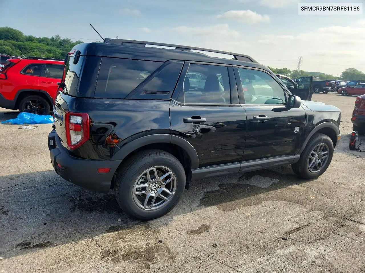 2025 Ford Bronco Sport Big Bend VIN: 3FMCR9BN7SRF81186 Lot: 60078516