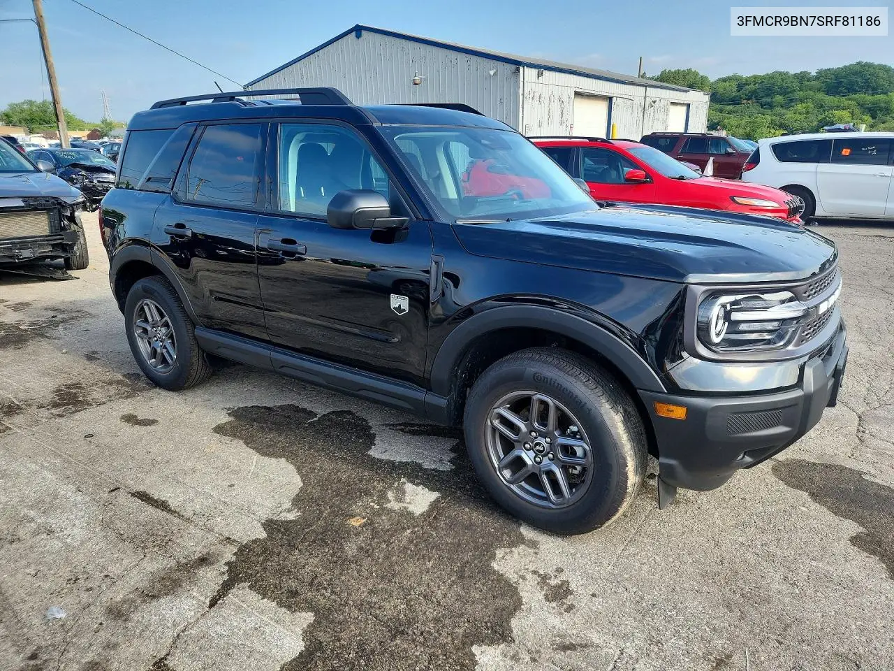 2025 Ford Bronco Sport Big Bend VIN: 3FMCR9BN7SRF81186 Lot: 60078516