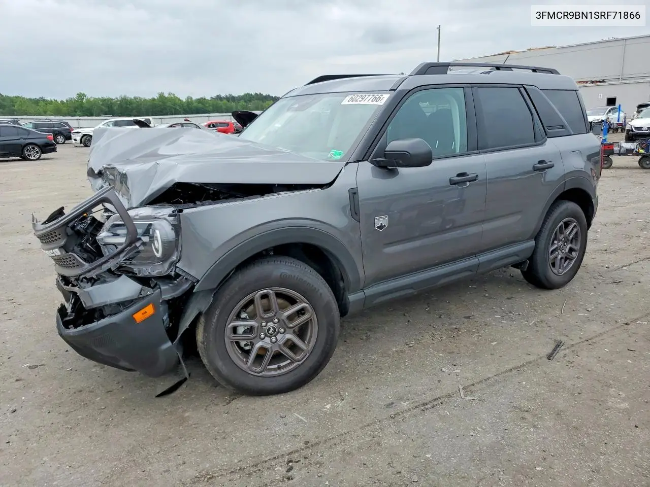 2025 Ford Bronco Sport Big Bend VIN: 3FMCR9BN1SRF71866 Lot: 60297766