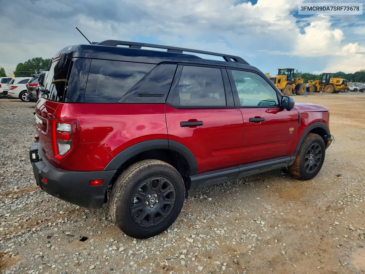 2025 Ford Bronco Sport Badlands VIN: 3FMCR9DA7SRF73678 Lot: 60766326