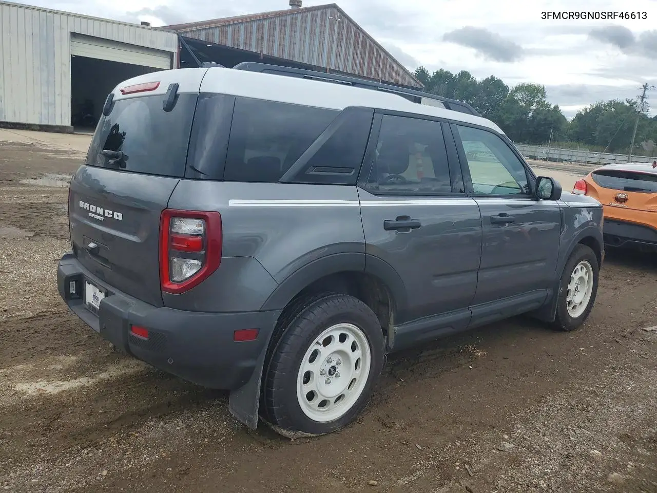 2025 Ford Bronco Sport Heritage VIN: 3FMCR9GN0SRF46613 Lot: 61017706