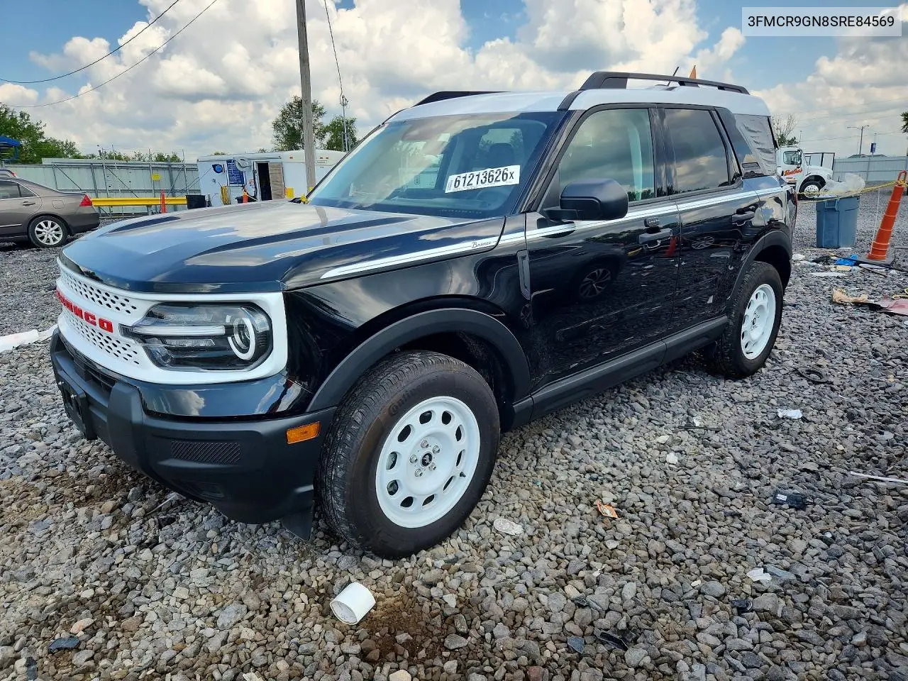 2025 Ford Bronco Sport Heritage VIN: 3FMCR9GN8SRE84569 Lot: 61213626