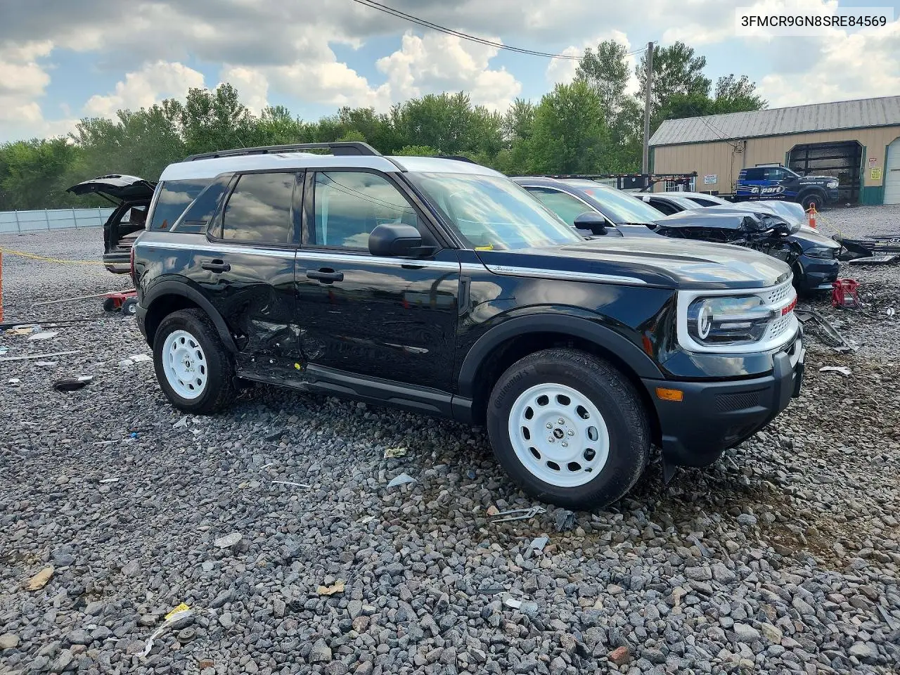 2025 Ford Bronco Sport Heritage VIN: 3FMCR9GN8SRE84569 Lot: 61213626