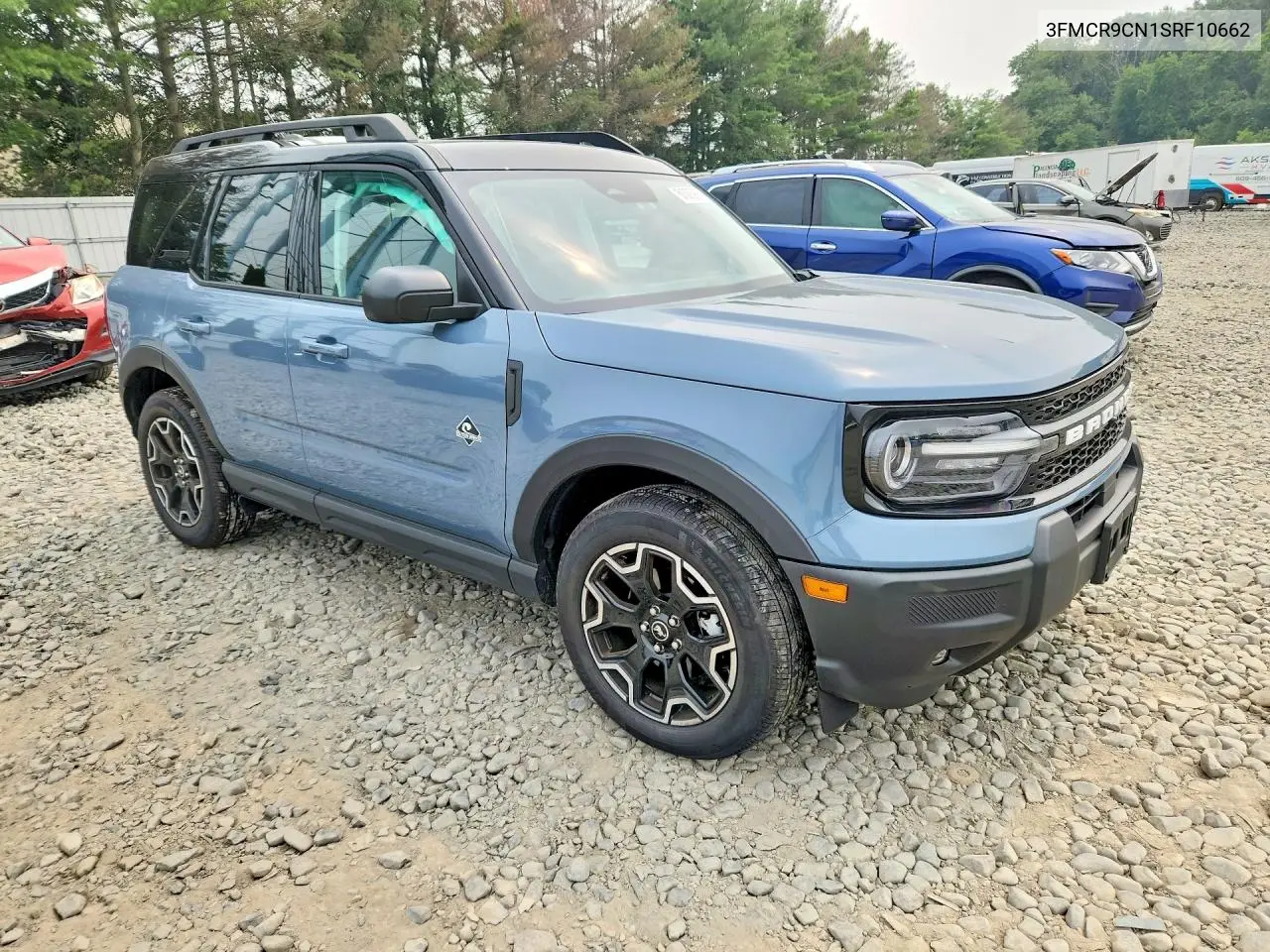 2025 Ford Bronco Sport Outer Banks VIN: 3FMCR9CN1SRF10662 Lot: 61378976