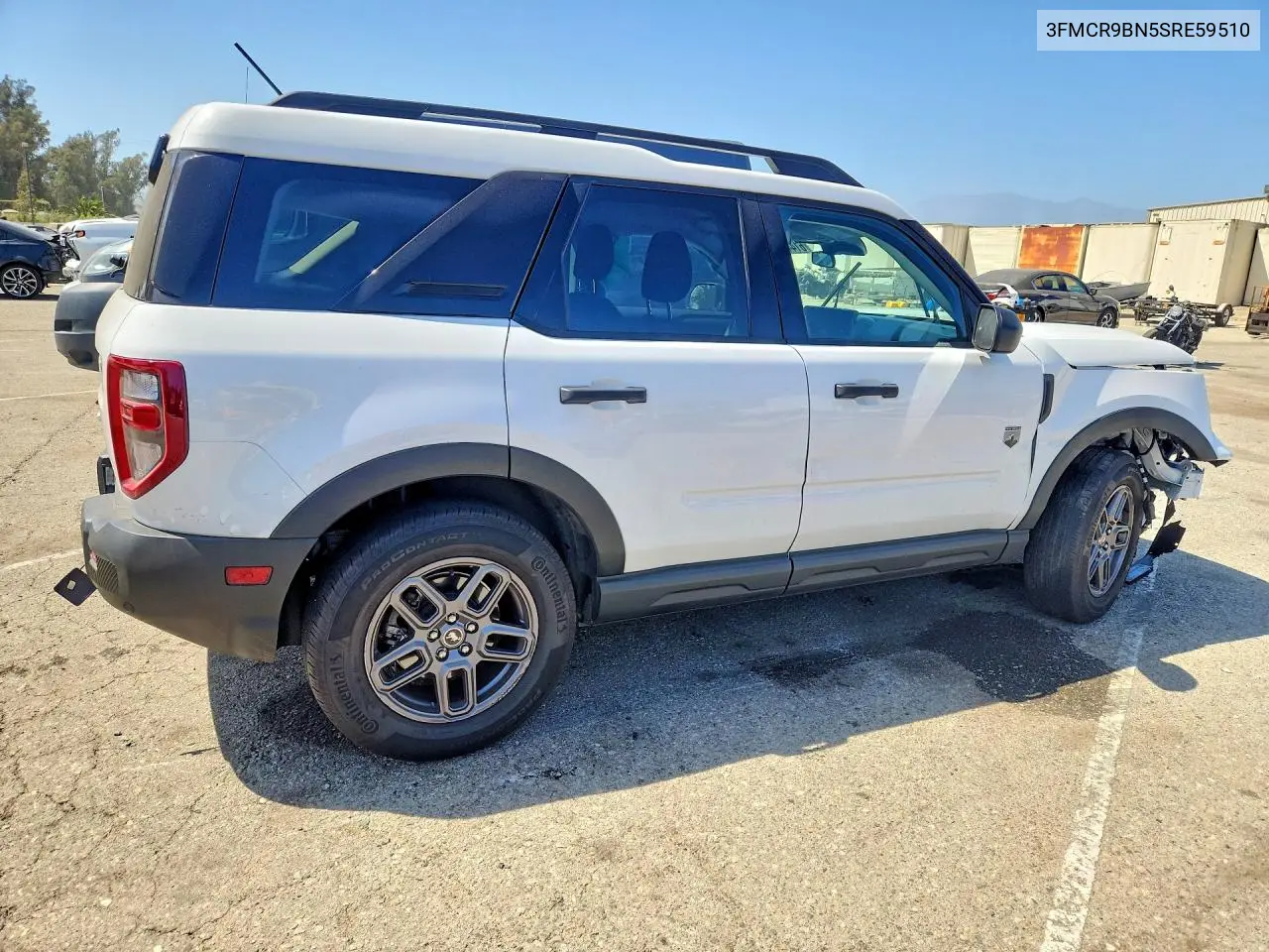 2025 Ford Bronco Sport Big Bend VIN: 3FMCR9BN5SRE59510 Lot: 61446016