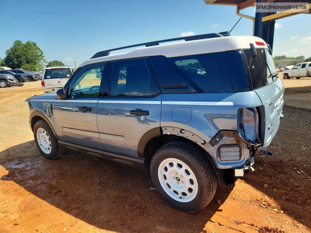 2025 Ford Bronco Sport Heritage VIN: 3FMCR9GN4SRF16708 Lot: 61627236
