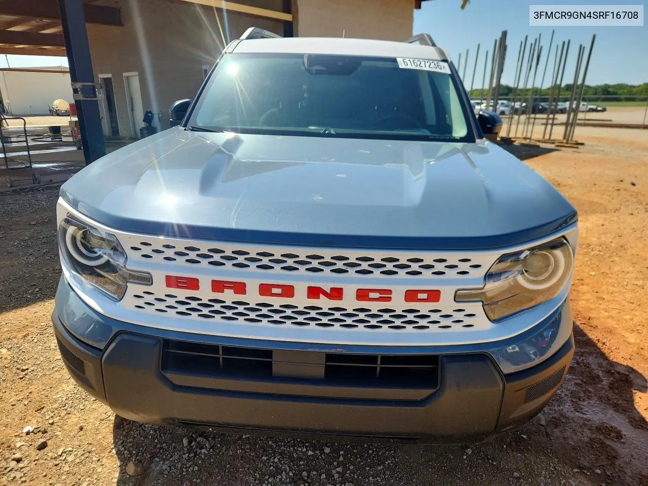 2025 Ford Bronco Sport Heritage VIN: 3FMCR9GN4SRF16708 Lot: 61627236