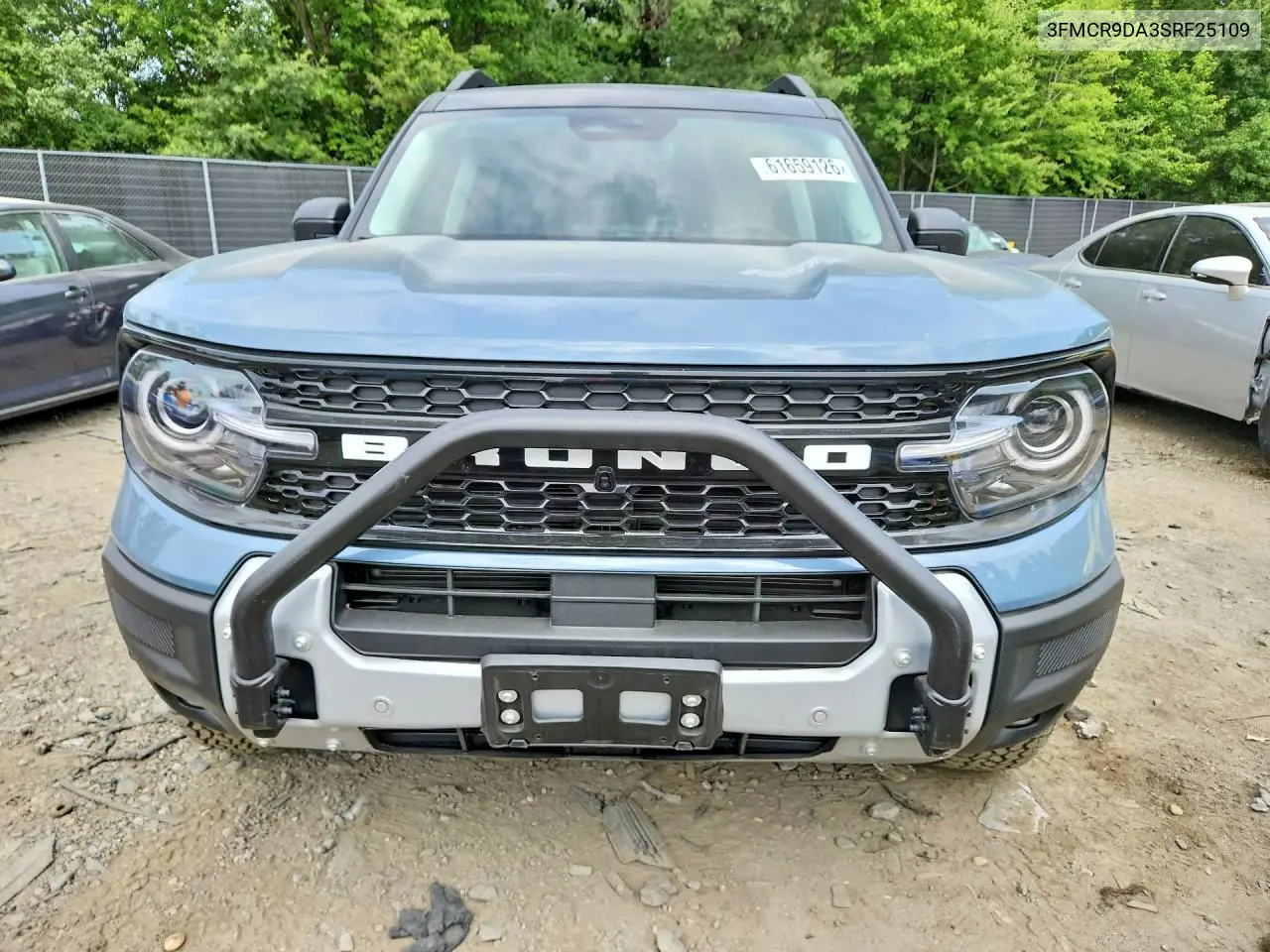 2025 Ford Bronco Sport Badlands VIN: 3FMCR9DA3SRF25109 Lot: 61659126