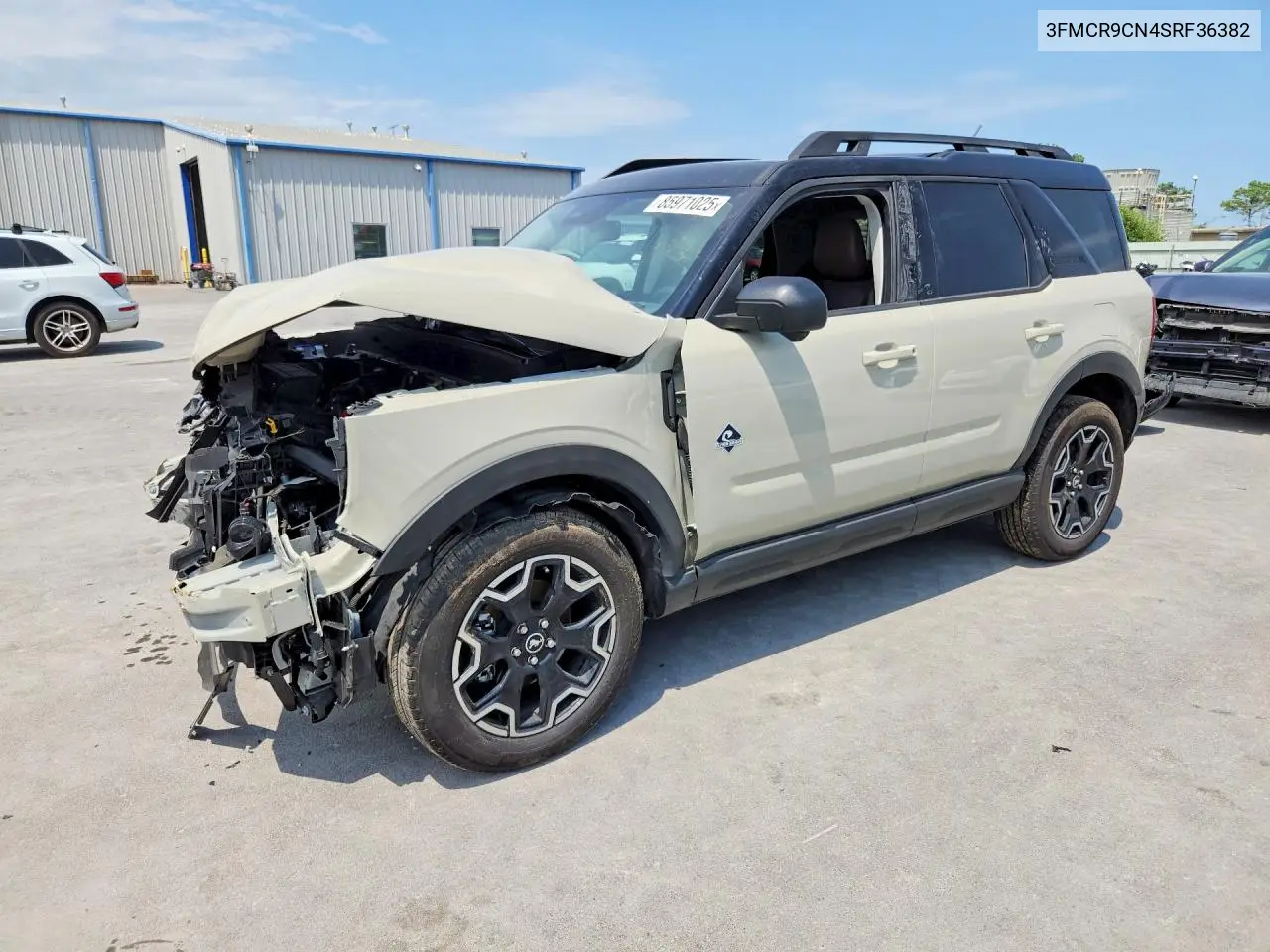 2025 Ford Bronco Sport Outer Banks VIN: 3FMCR9CN4SRF36382 Lot: 85971025