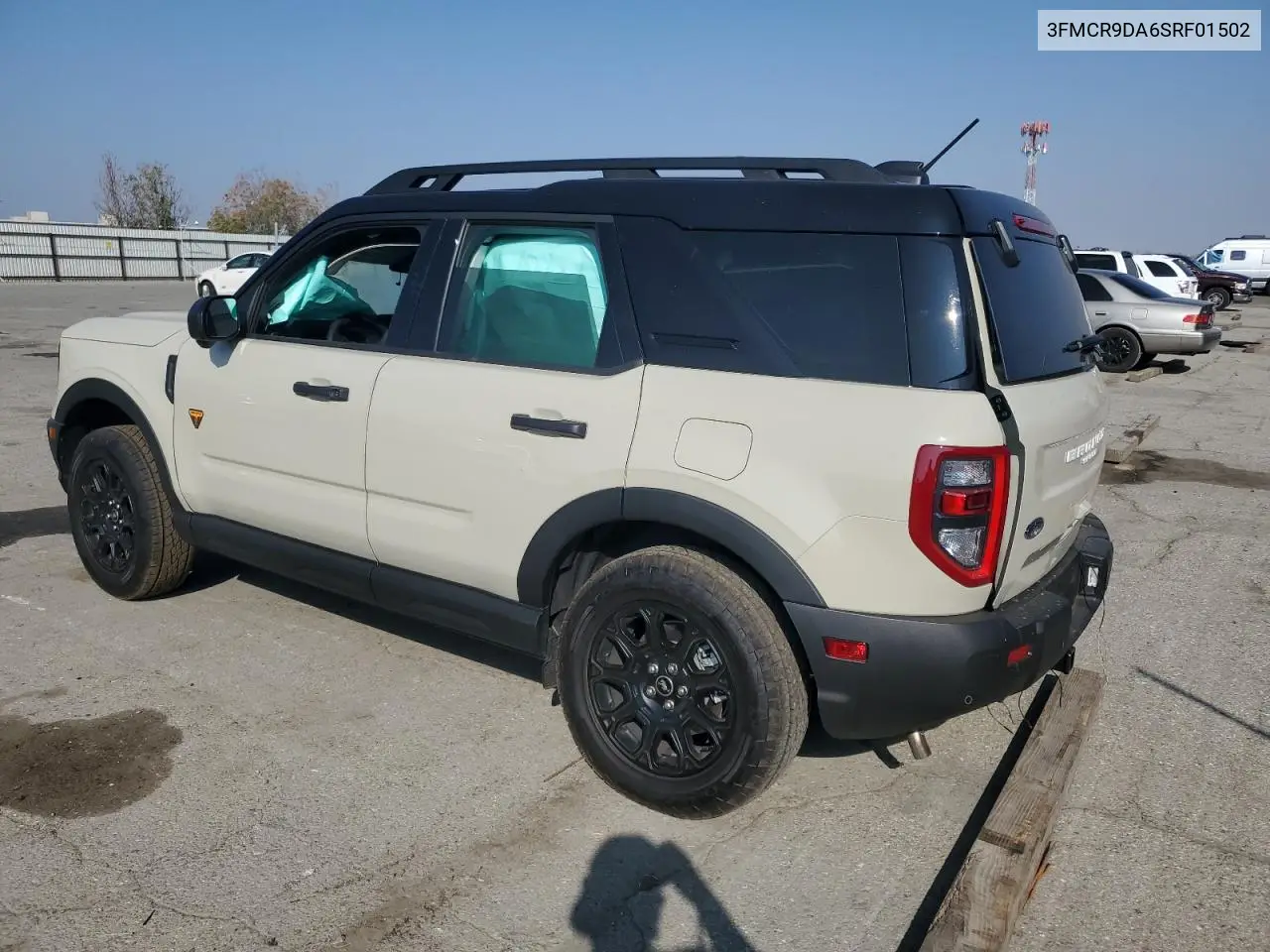 3FMCR9DA6SRF01502 2025 Ford Bronco Sport Badlands