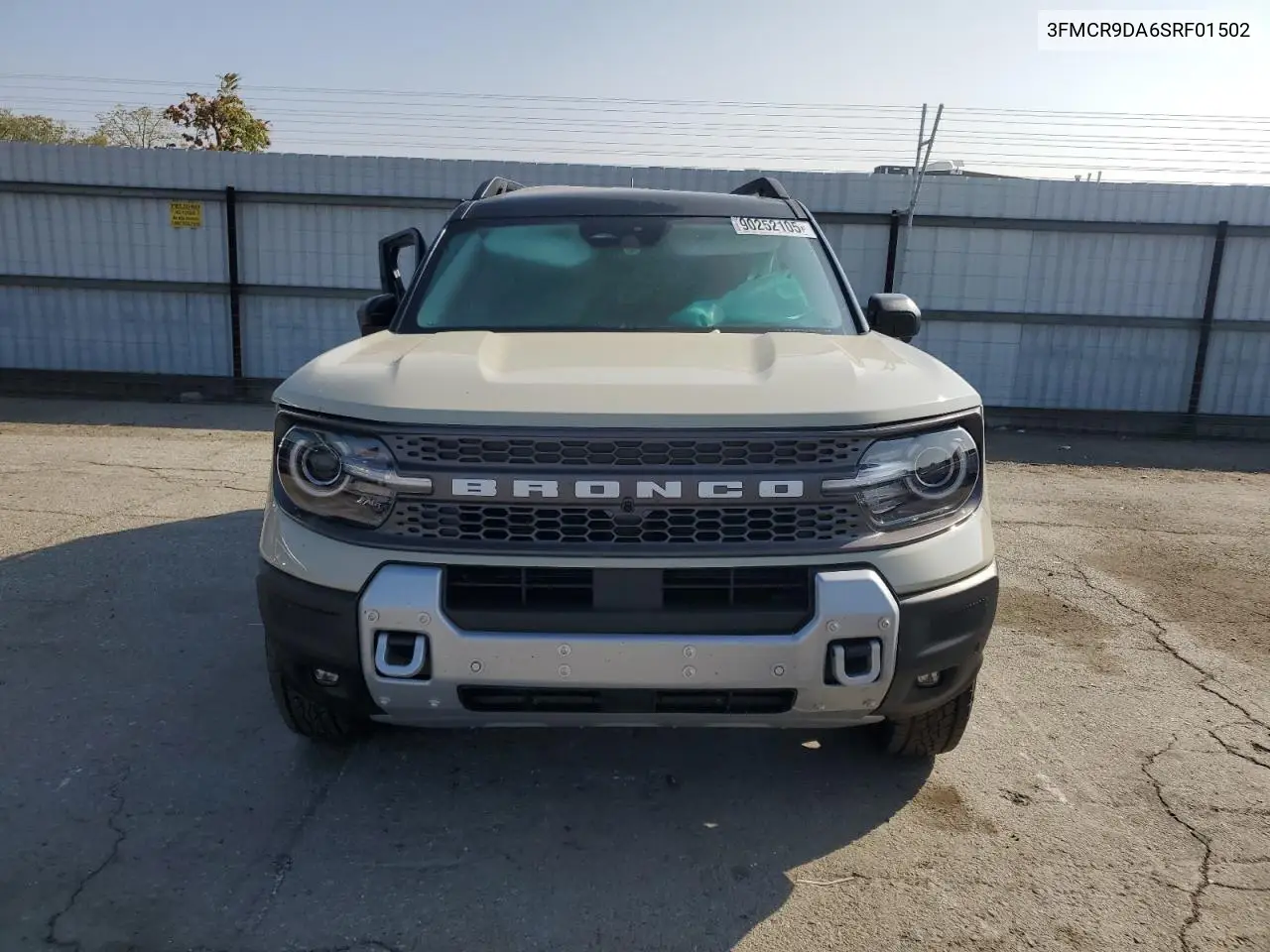 3FMCR9DA6SRF01502 2025 Ford Bronco Sport Badlands